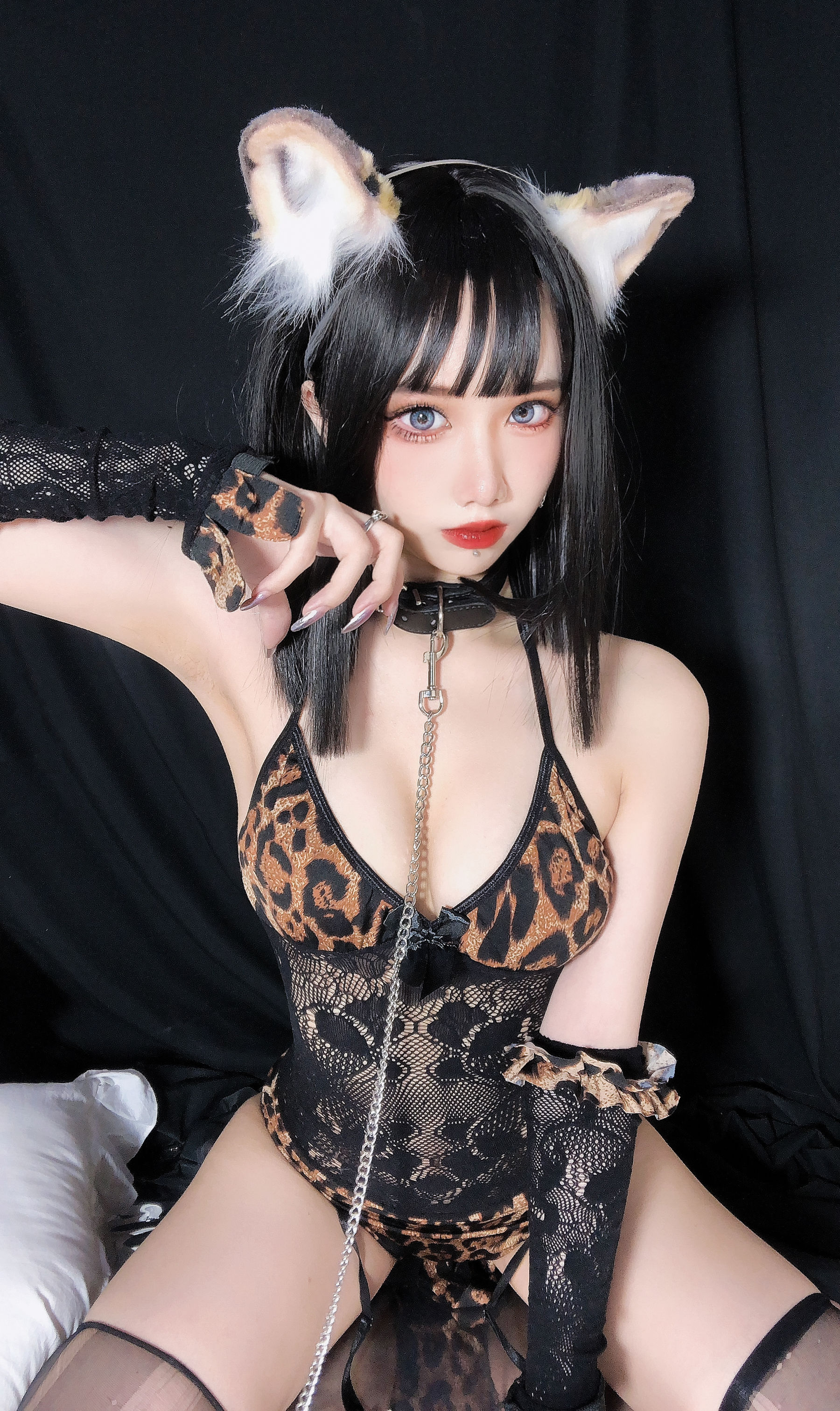 图片[1] - 果咩酱w - 豹女妹妹 [25P] - 机器猫次元 - 机器猫次元