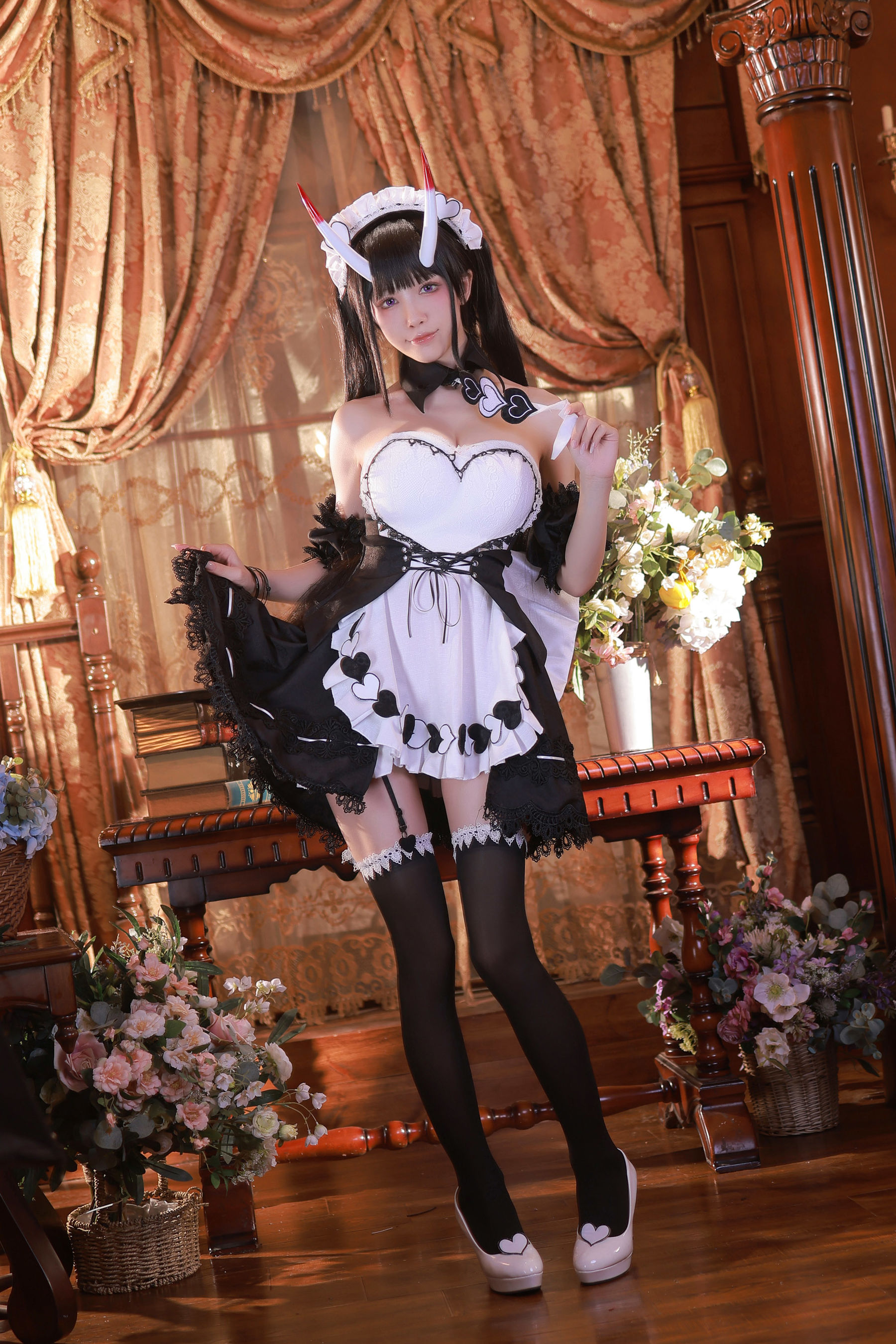 图片[1] - 水淼aqua - Noshiro maid [61P] - 机器猫次元 - 机器猫次元