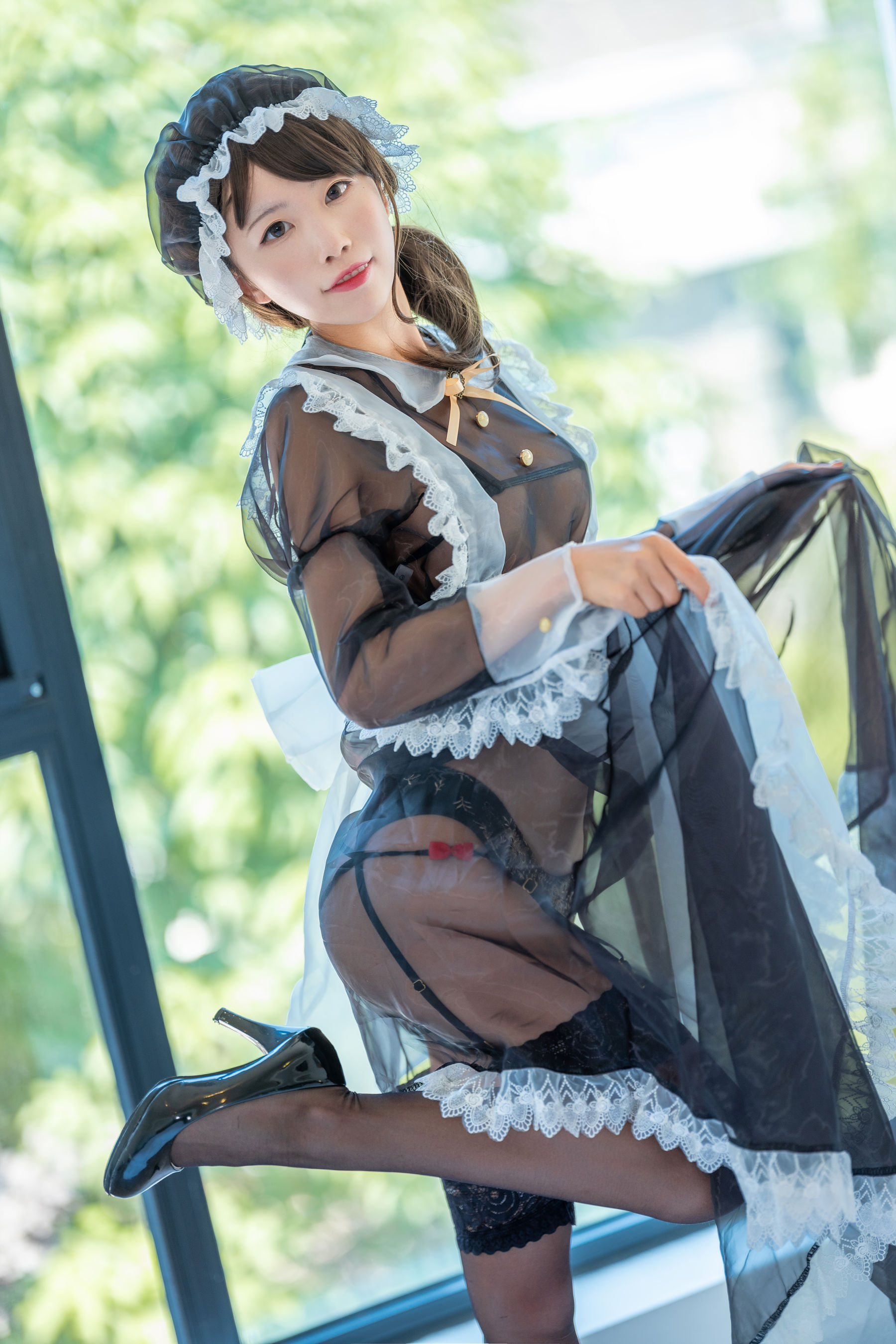 图片[2] - 水淼aqua - 透明女仆 [13P] - 机器猫次元 - 机器猫次元