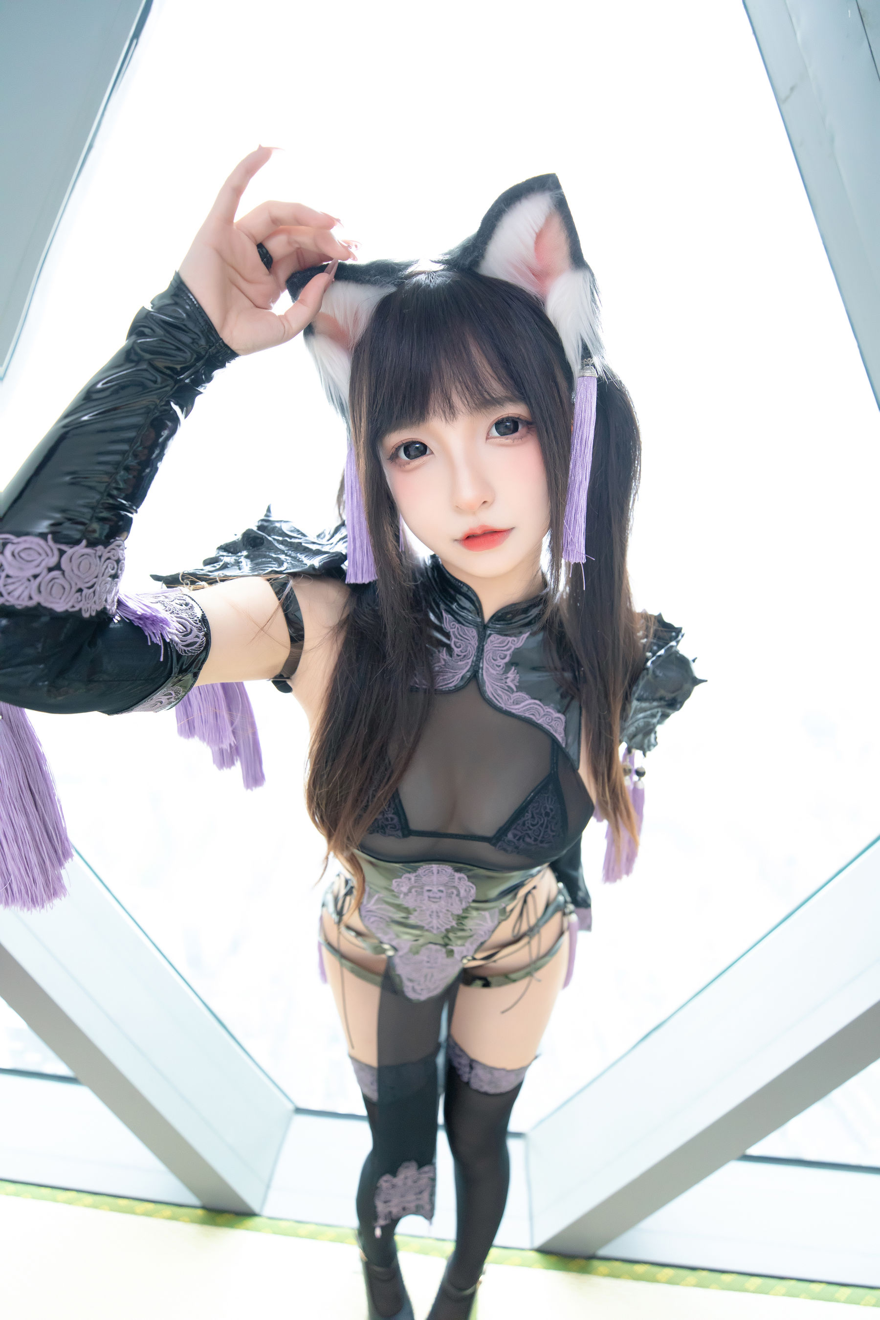 图片[3] - 萝莉神楽板真冬之旗袍猫女 [74P] - 机器猫次元 - 机器猫次元
