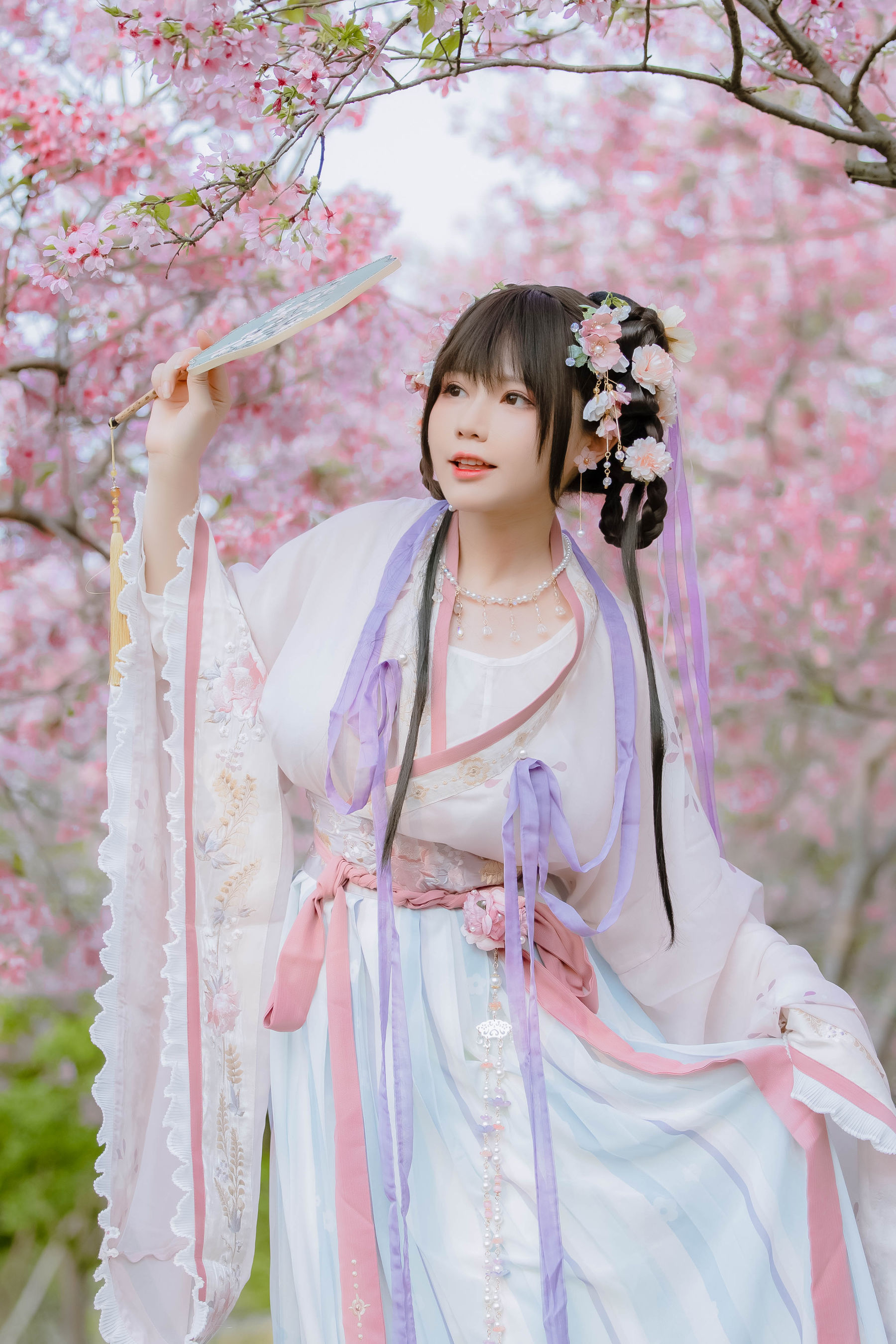 图片[6] - Nyako喵子 - 樱花汉服 花神祈愿 [52P] - 机器猫次元 - 机器猫次元
