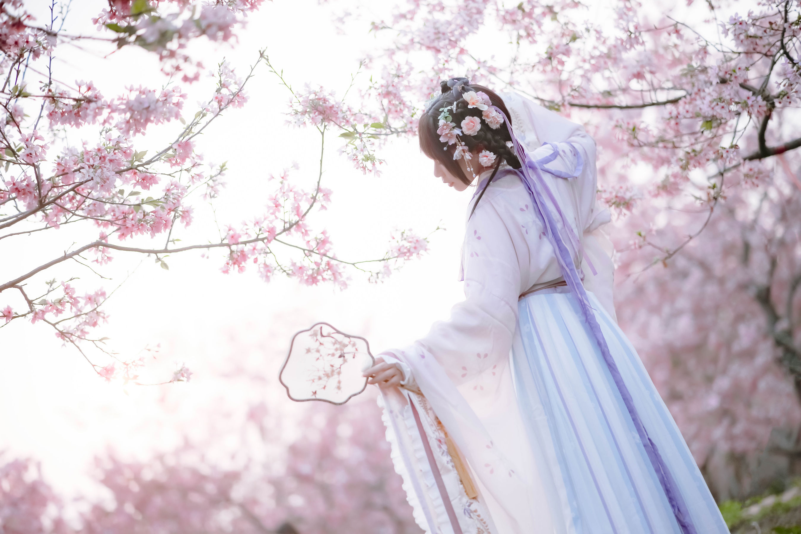 图片[8] - Nyako喵子 - 樱花汉服 花神祈愿 [52P] - 机器猫次元 - 机器猫次元