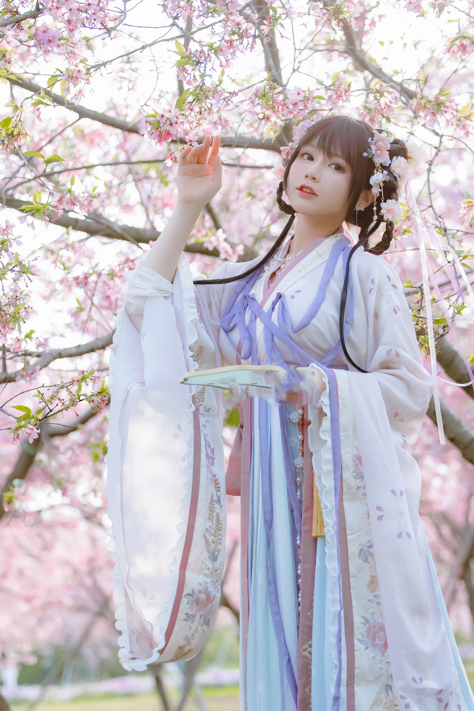 图片[2] - Nyako喵子 - 樱花汉服 花神祈愿 [52P] - 机器猫次元 - 机器猫次元