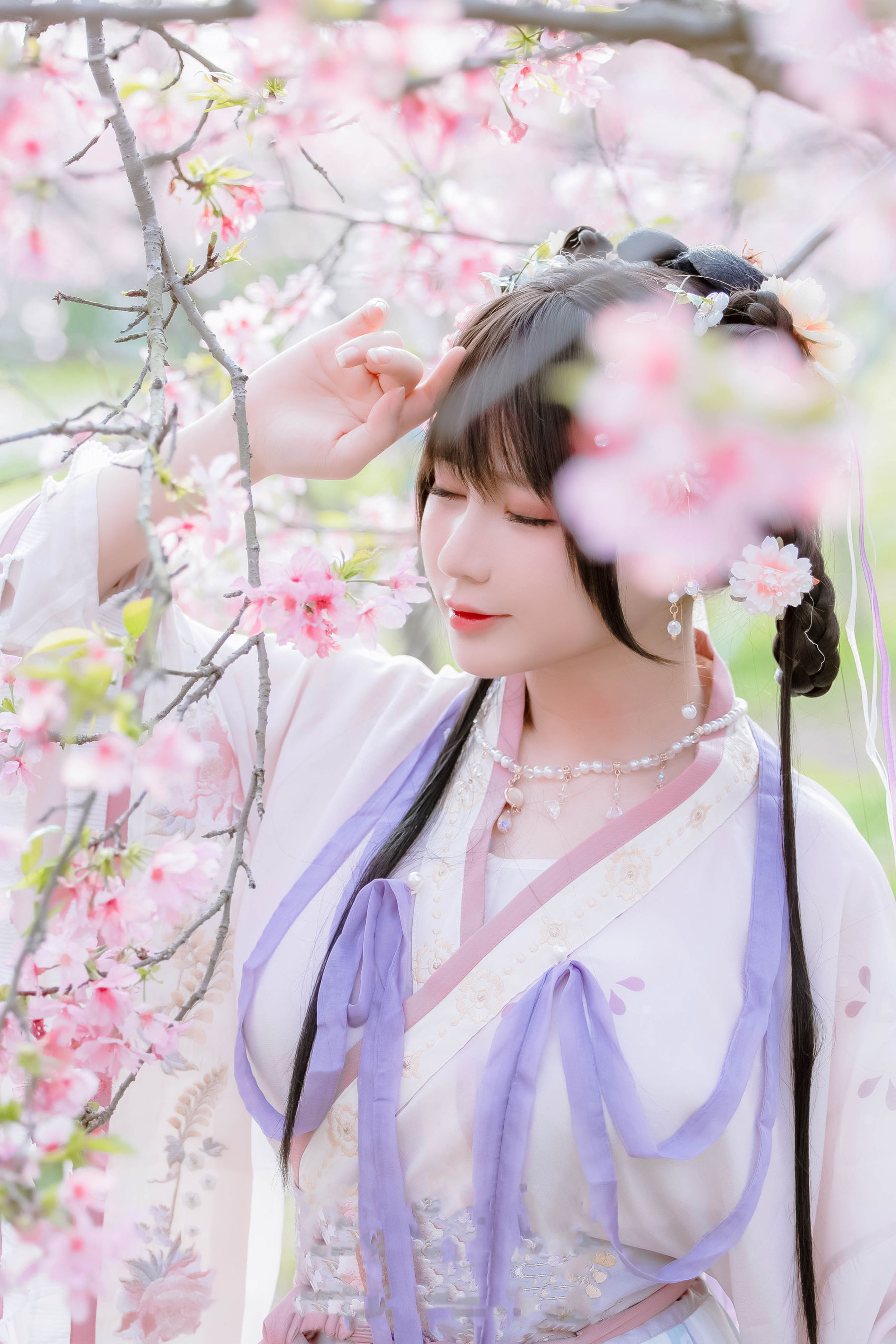 图片[5] - Nyako喵子 - 樱花汉服 花神祈愿 [52P] - 机器猫次元 - 机器猫次元