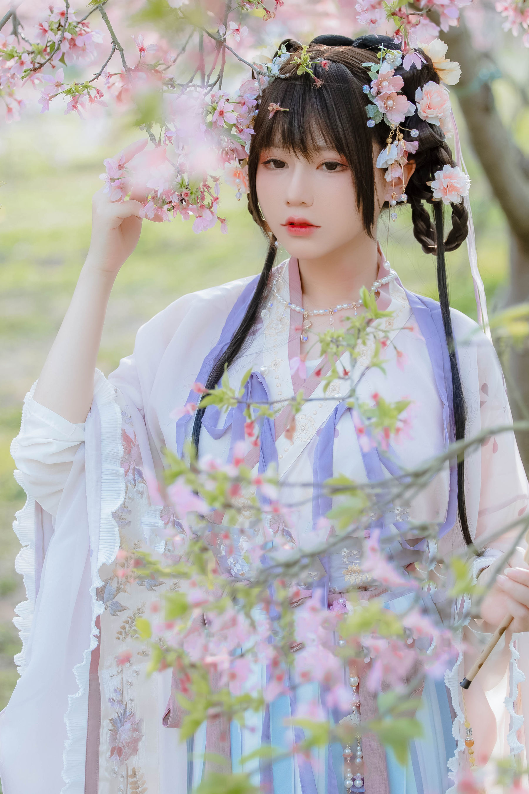 图片[3] - Nyako喵子 - 樱花汉服 花神祈愿 [52P] - 机器猫次元 - 机器猫次元