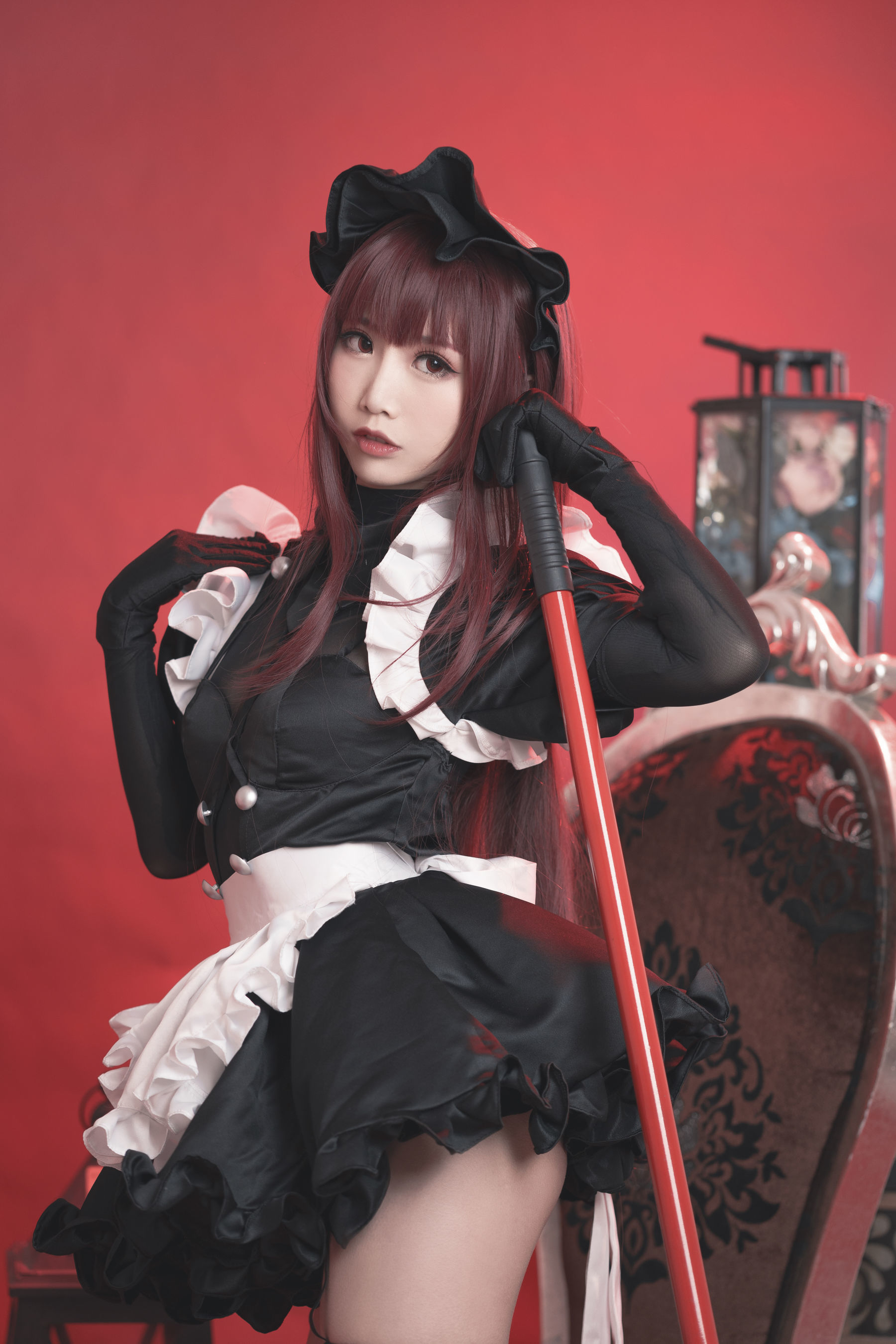 图片[4] - 面饼仙儿 斯卡哈女仆 [11P] - 机器猫次元 - 机器猫次元