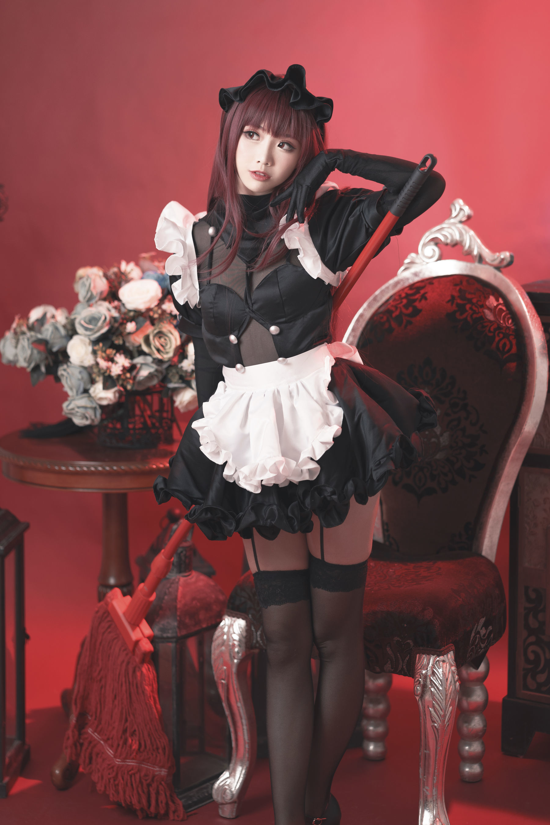 图片[8] - 面饼仙儿 斯卡哈女仆 [11P] - 机器猫次元 - 机器猫次元