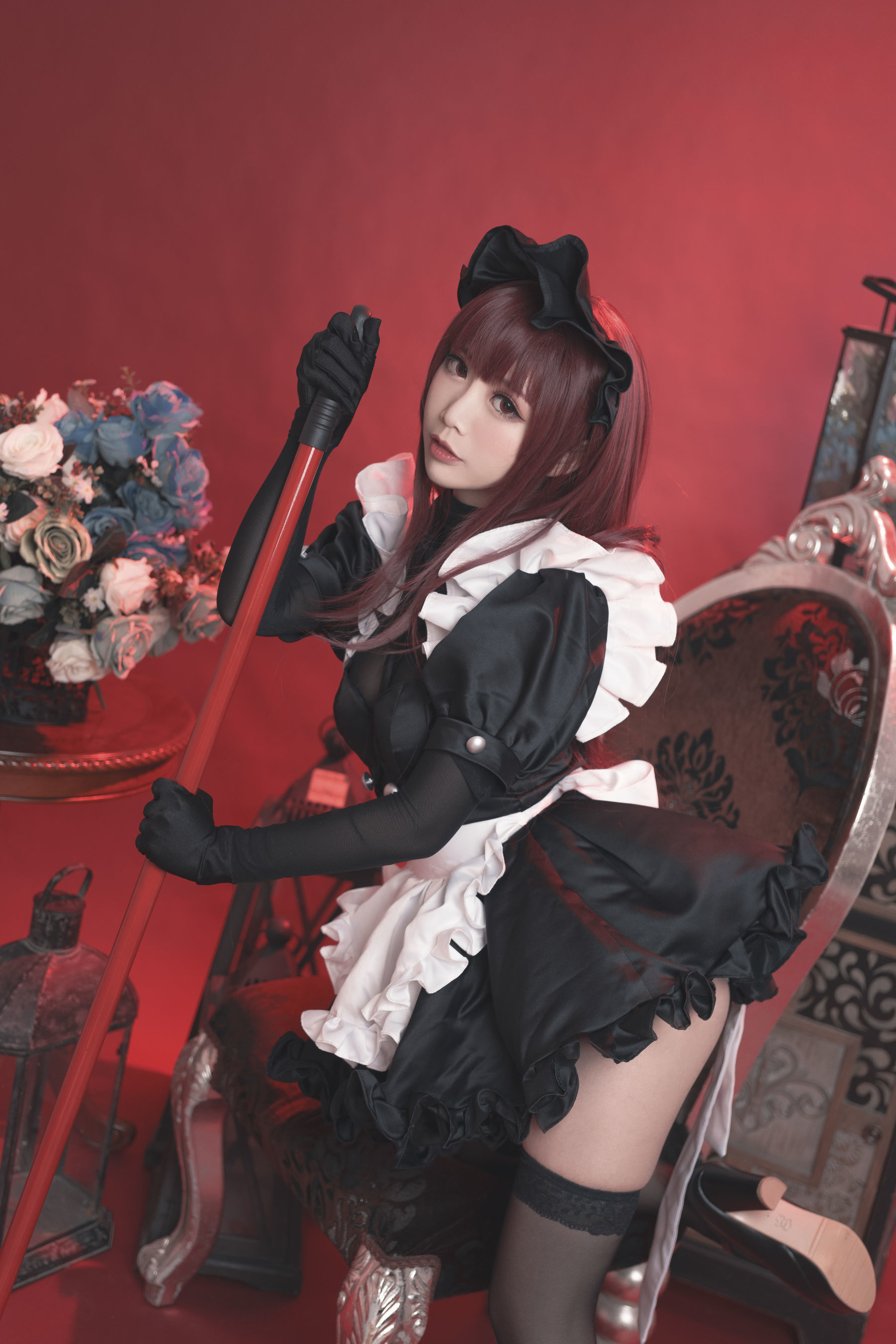 图片[5] - 面饼仙儿 斯卡哈女仆 [11P] - 机器猫次元 - 机器猫次元