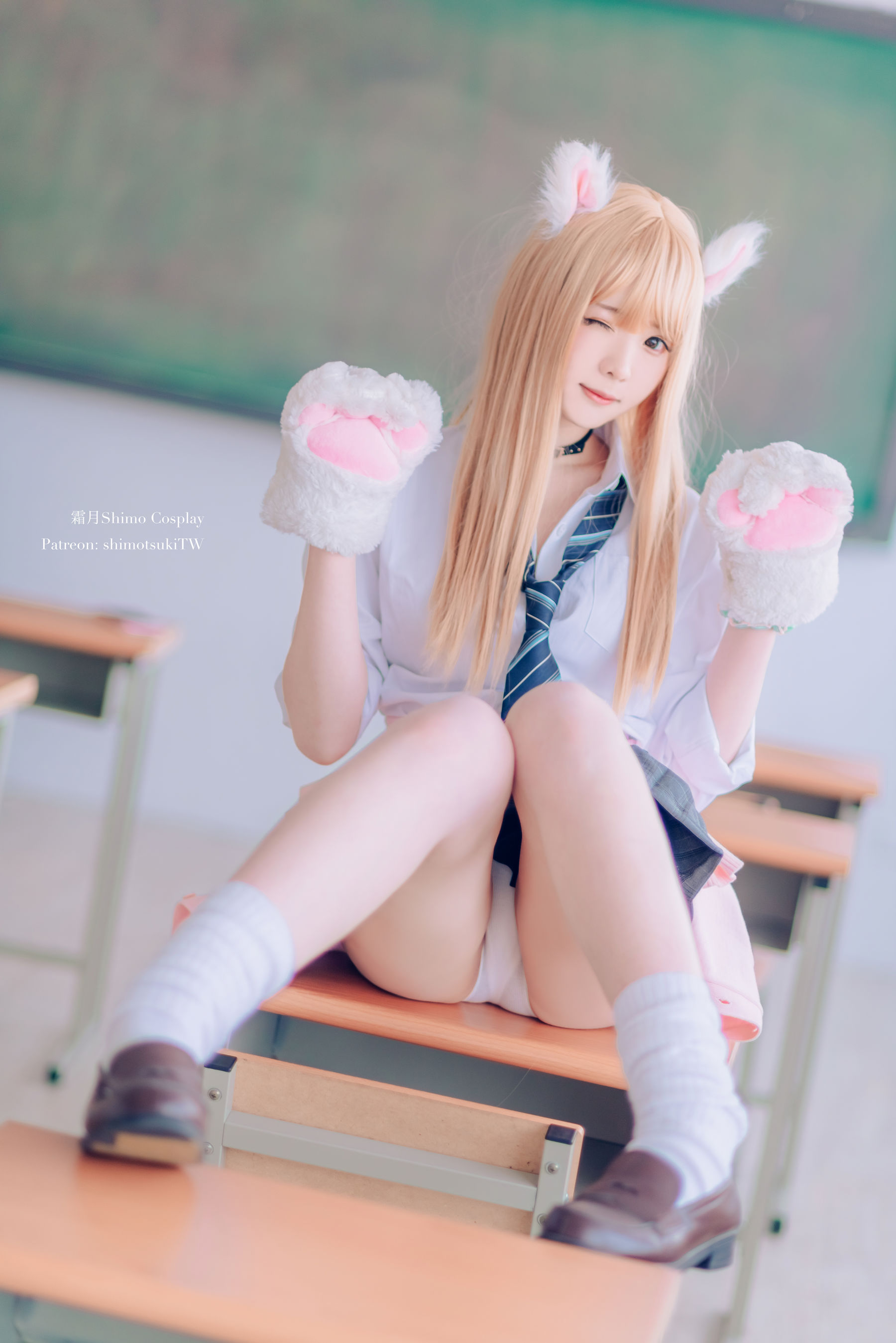 图片[3] - 霜月shimo - 金发制服 [8P] - 机器猫次元 - 机器猫次元
