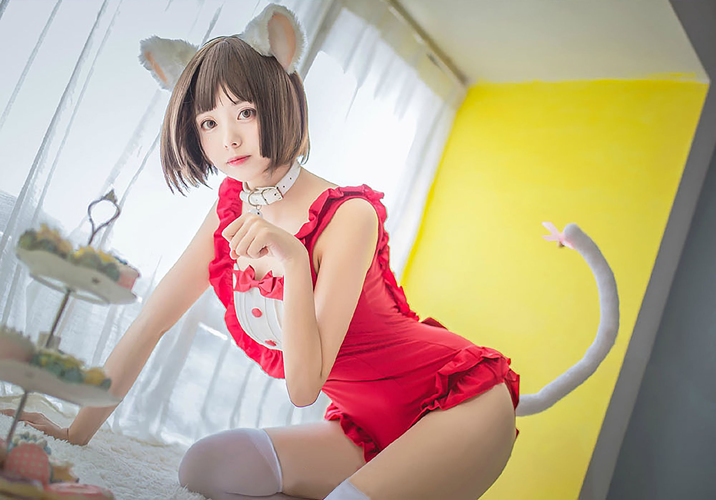图片[6] - 小野妹子w - 猫系泳衣+魔法少女伊莉雅 [23P] - 机器猫次元 - 机器猫次元