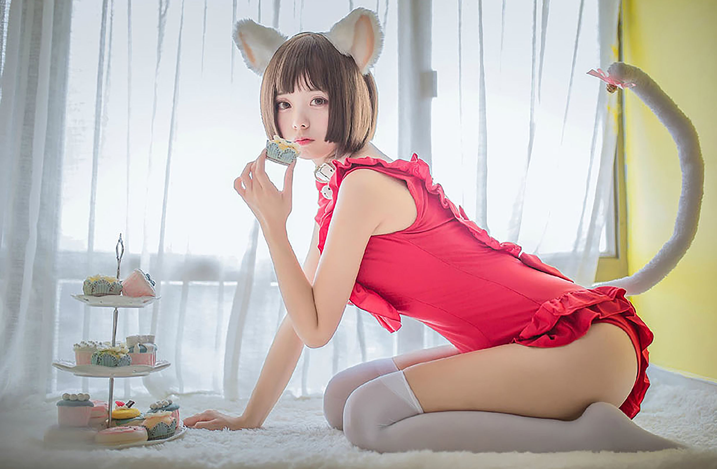 图片[5] - 小野妹子w - 猫系泳衣+魔法少女伊莉雅 [23P] - 机器猫次元 - 机器猫次元