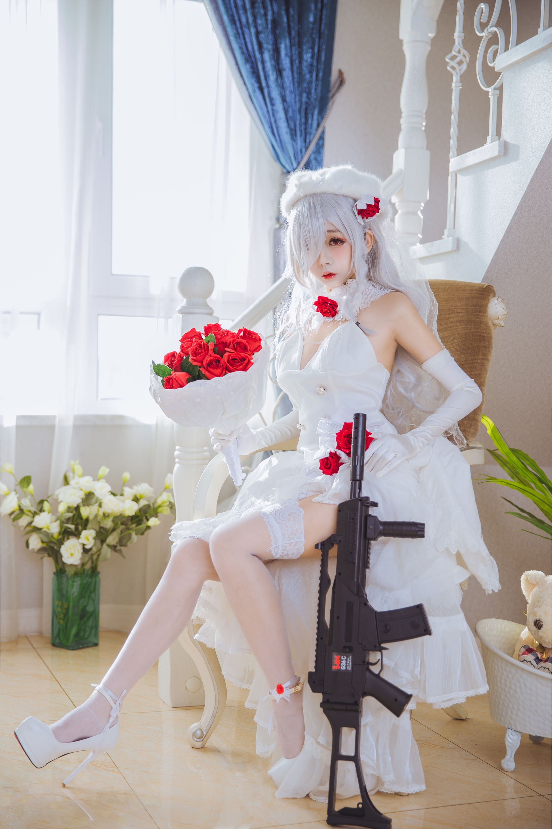 图片[1] - 日奈娇 g36c 礼服 [40P] - 机器猫次元 - 机器猫次元