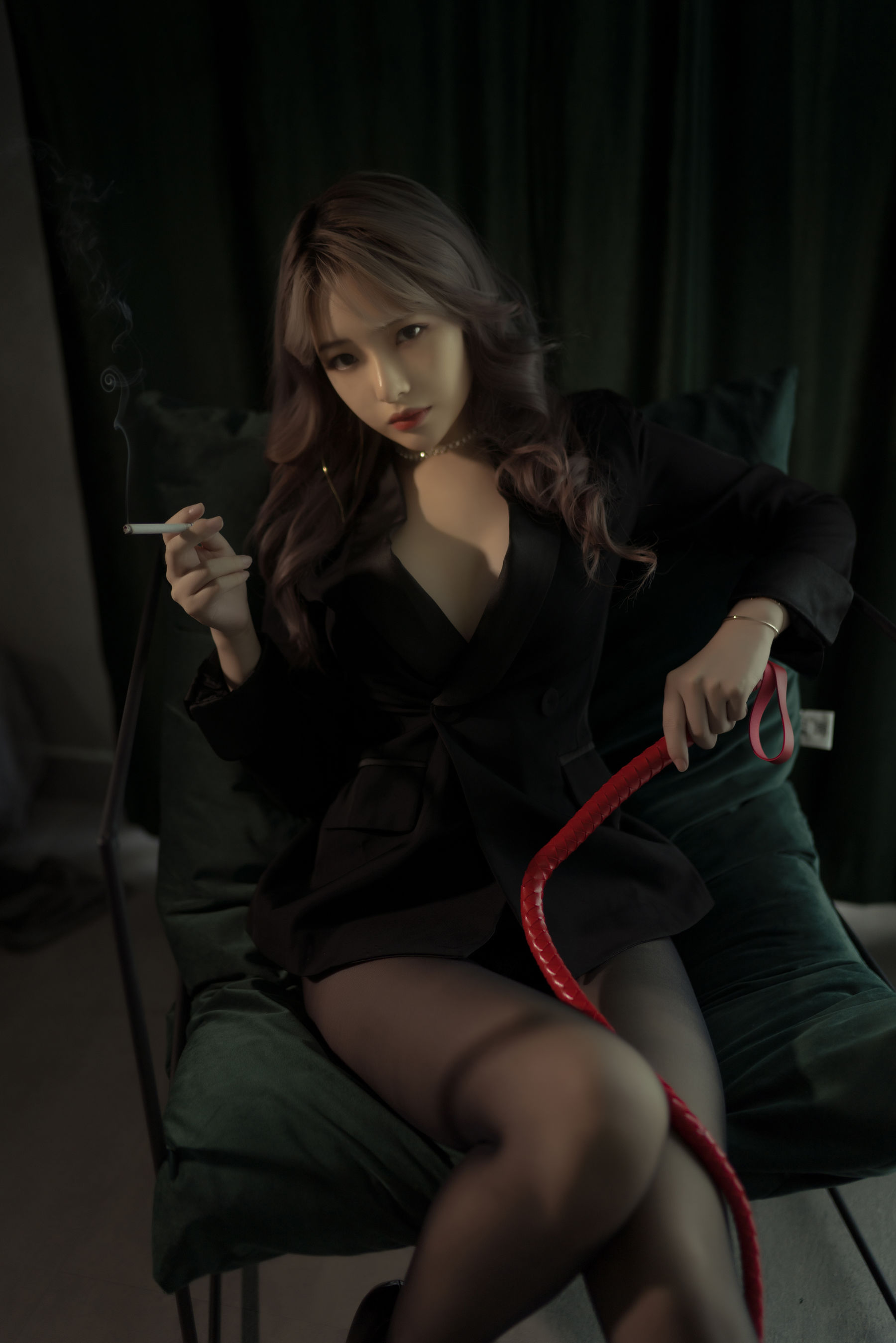 图片[4] - 雯妹不讲道理 - 黑丝西装 [25P] - 机器猫次元 - 机器猫次元