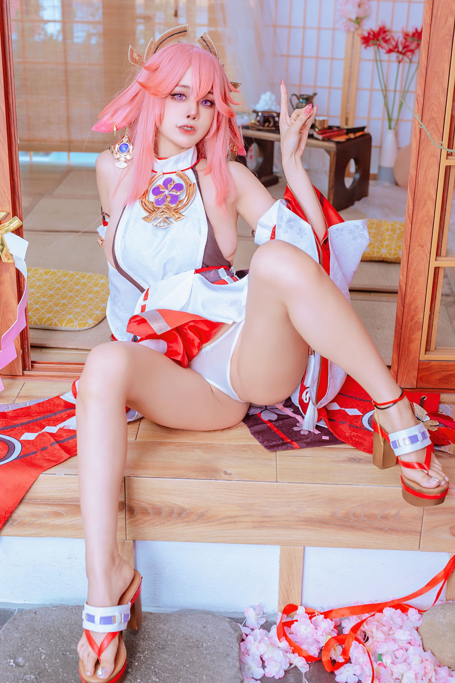 图片[8] - Byoru&Yae Miko Raiden Shogun [94P] - 机器猫次元 - 机器猫次元
