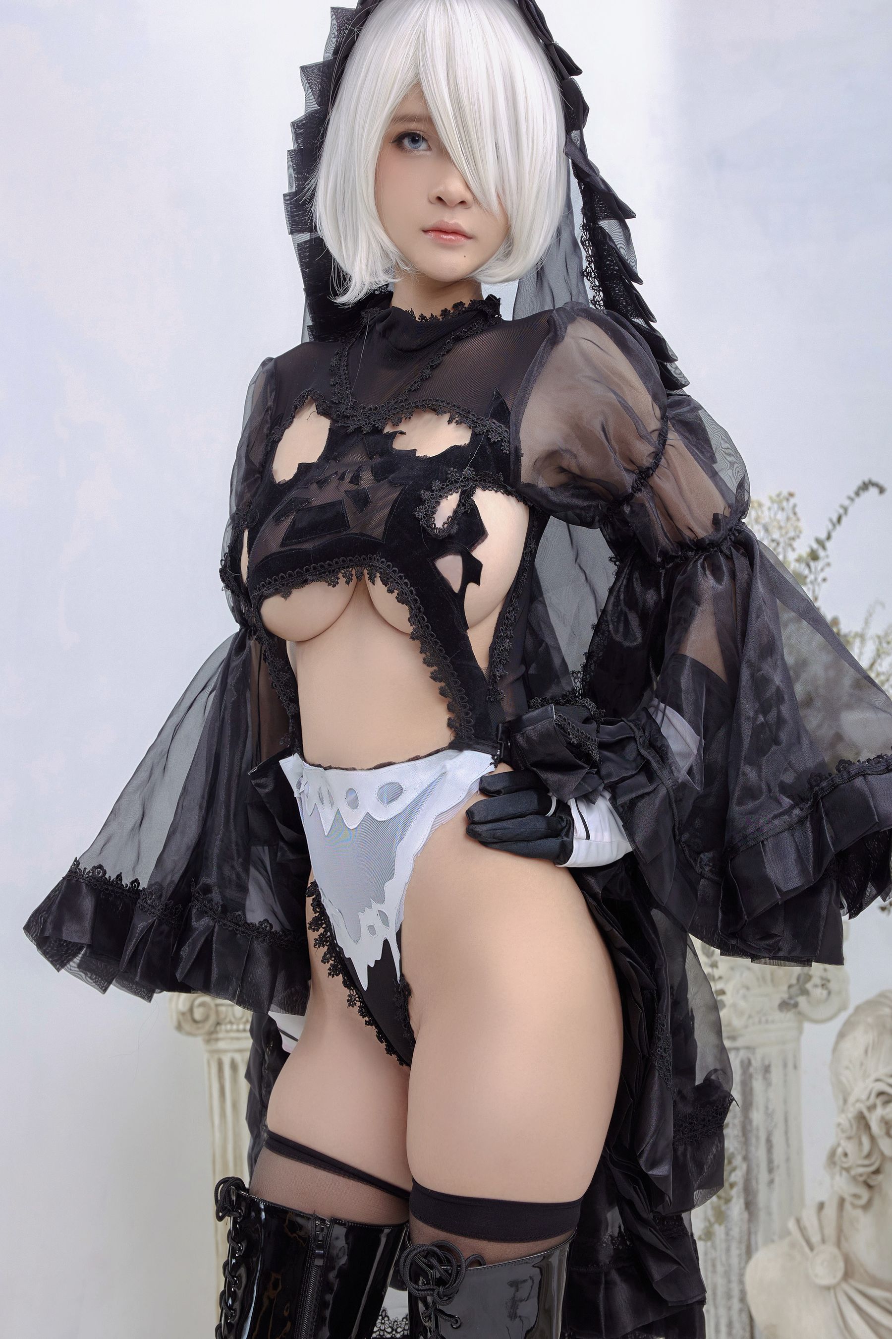 图片[6] - Azami - 2B Black Dress [20P] - 机器猫次元 - 机器猫次元