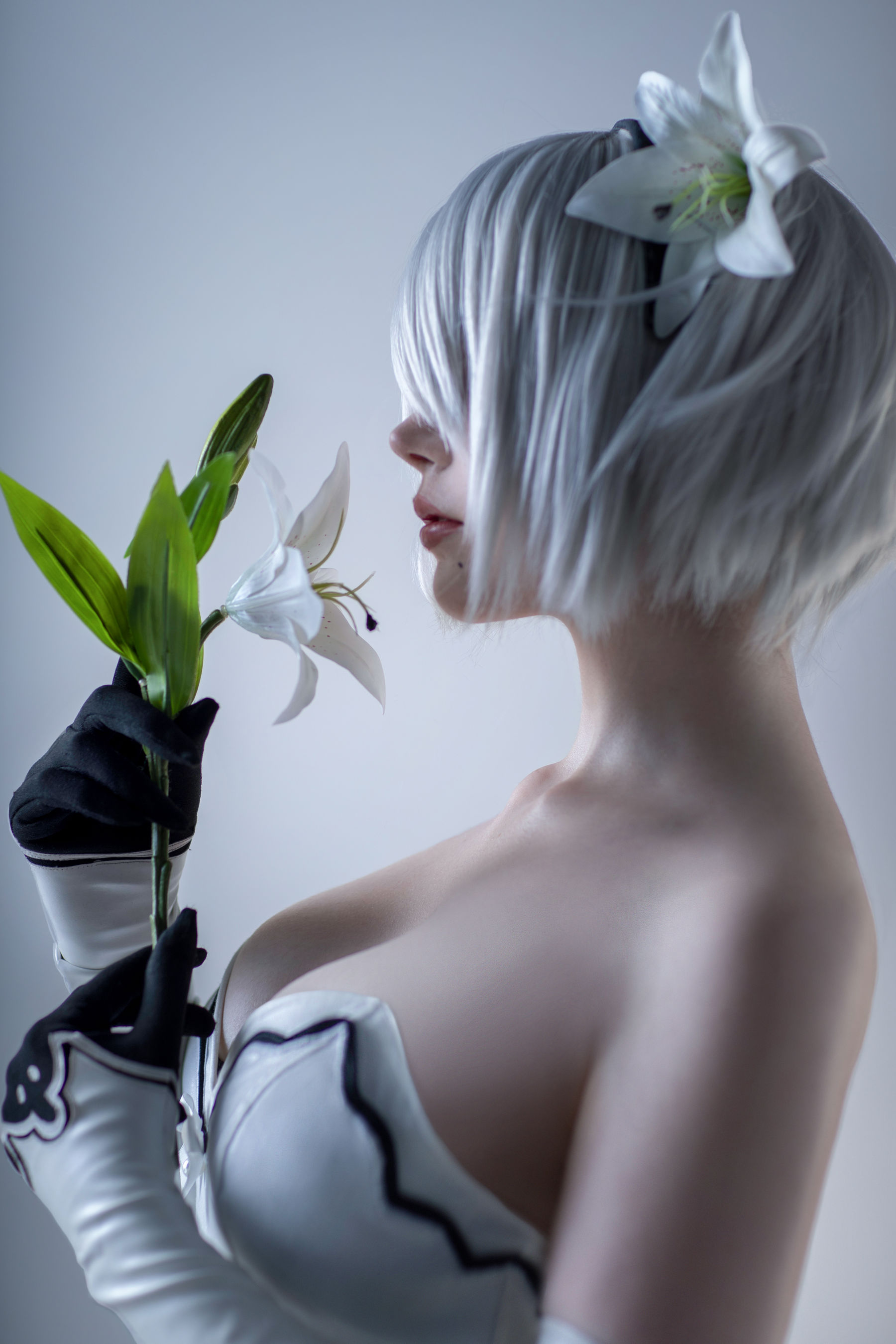 图片[4] - SayaTheFox - 2B Floral [10P] - 机器猫次元 - 机器猫次元