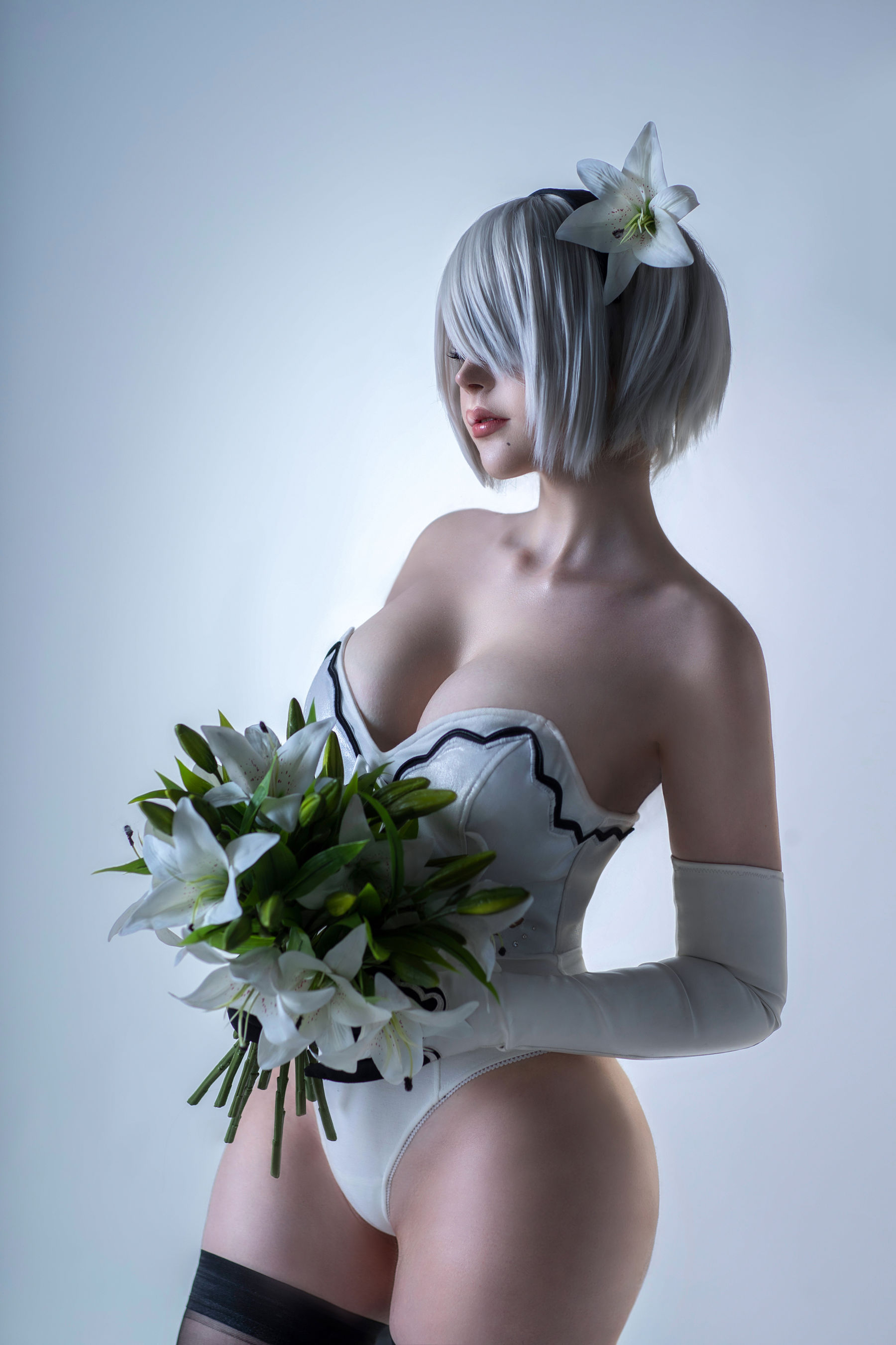 图片[3] - SayaTheFox - 2B Floral [10P] - 机器猫次元 - 机器猫次元