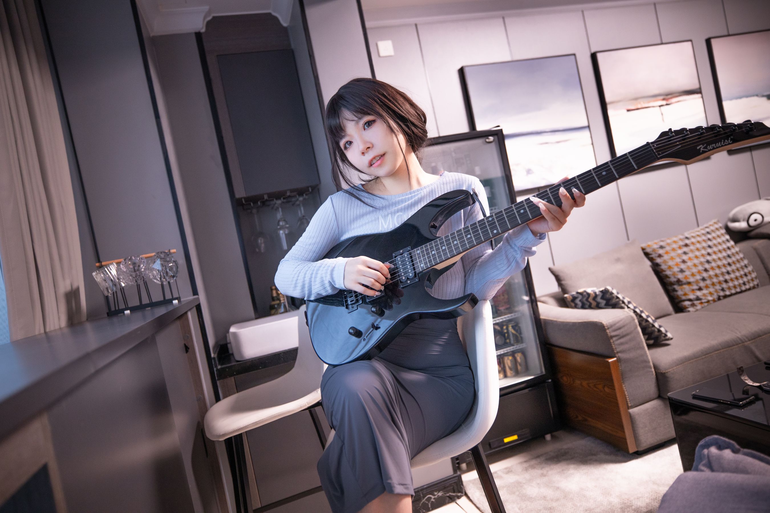 图片[3] - 无颜小天使wy - 吉他妹妹2.0 [38P] - 机器猫次元 - 机器猫次元