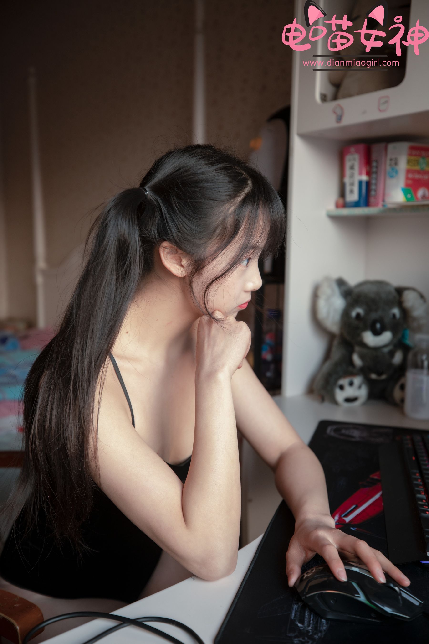 图片[3] - 灵唯 - 灵唯 黑纱情趣服 [29P] - 机器猫次元 - 机器猫次元
