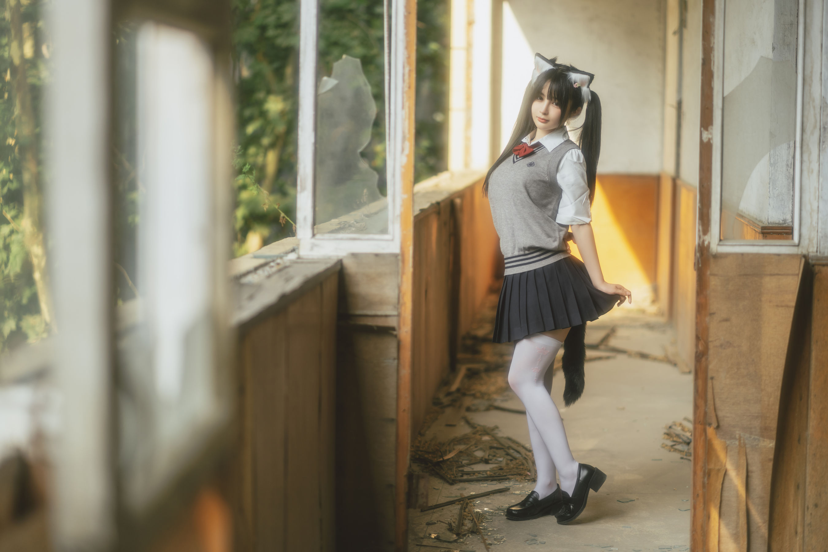 图片[5] - 桜井宁宁 - 废墟JK [70P] - 机器猫次元 - 机器猫次元