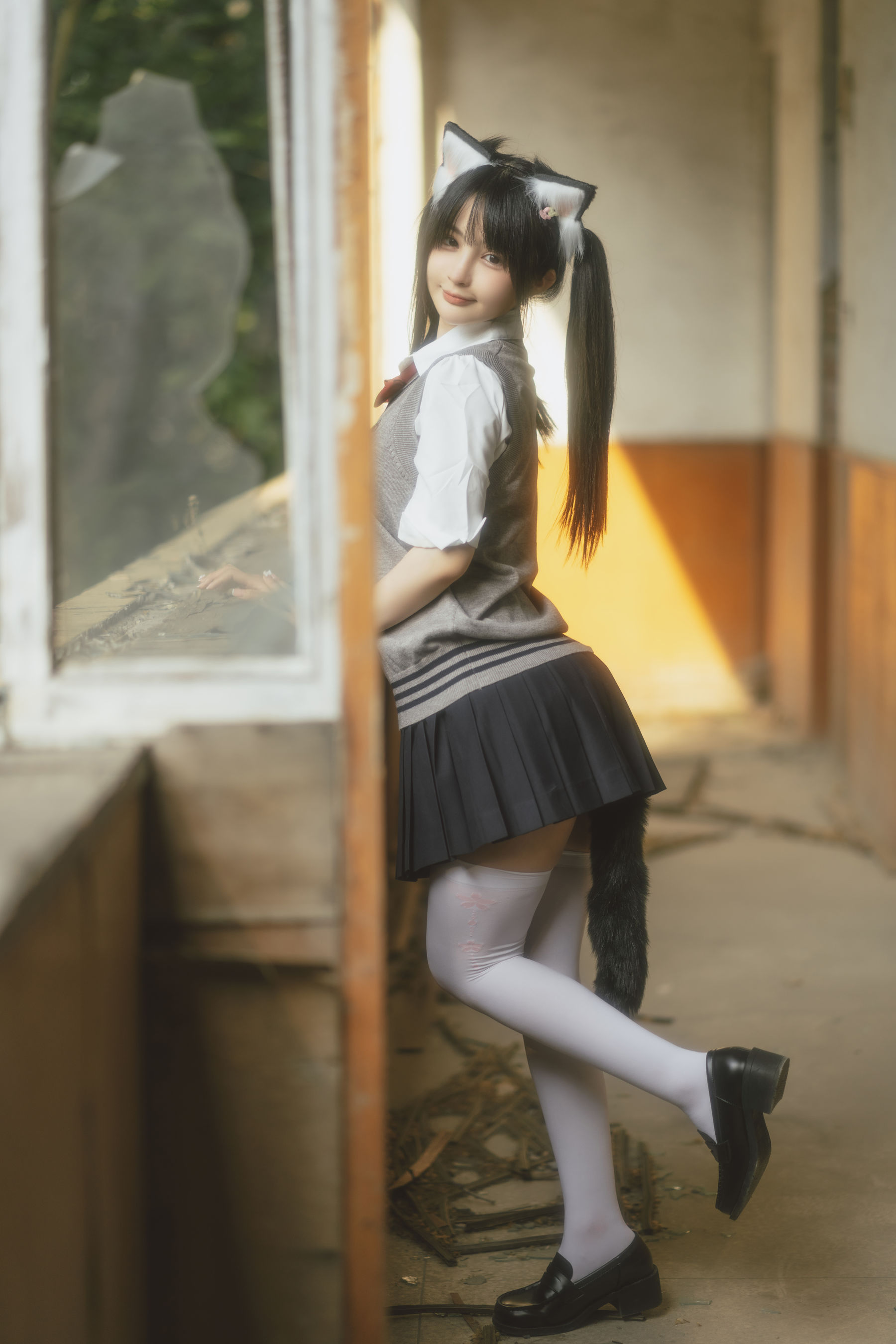 图片[1] - 桜井宁宁 - 废墟JK [70P] - 机器猫次元 - 机器猫次元