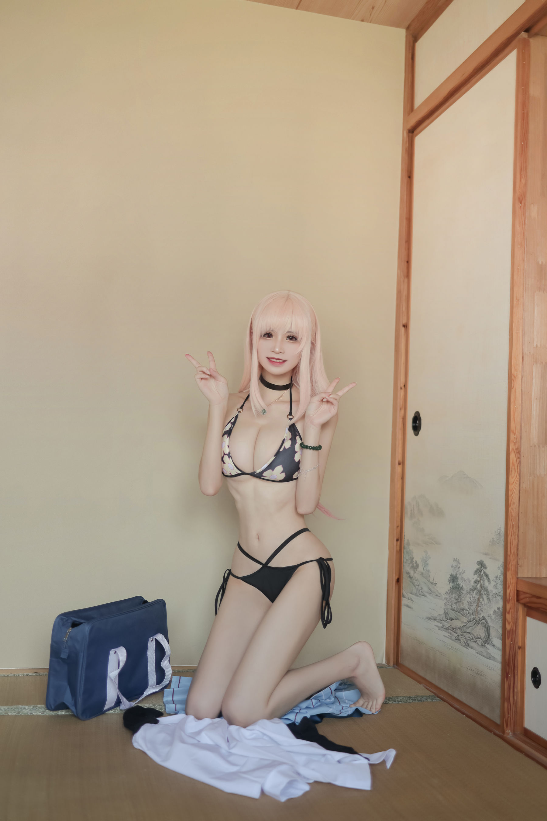 图片[3] - 爱老师_PhD - 喜多川海梦 校服 泳装 [17P] - 机器猫次元 - 机器猫次元