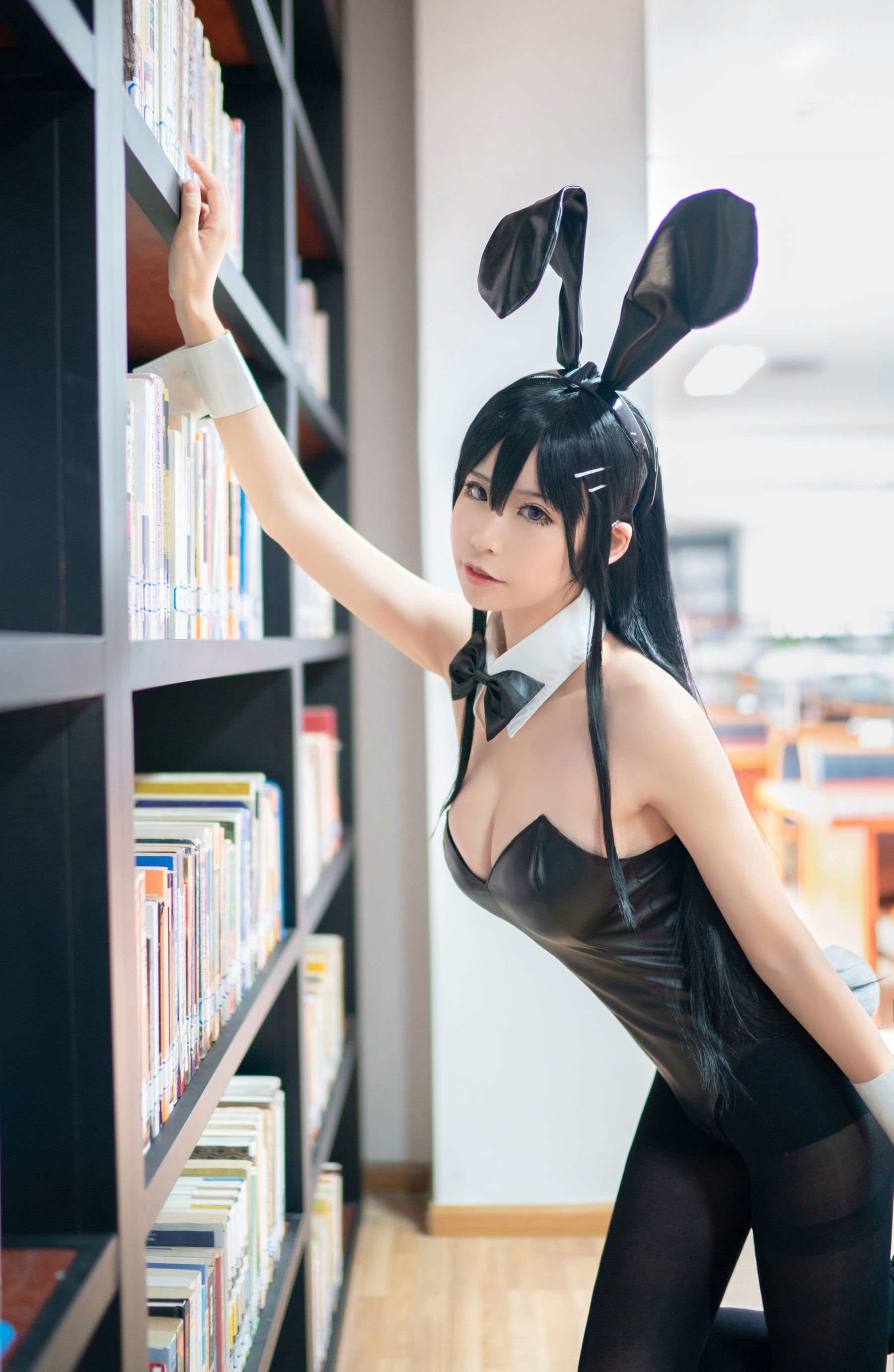图片[1] - 爱老师_PhD - 兔女郎学姐 [8P] - 机器猫次元 - 机器猫次元