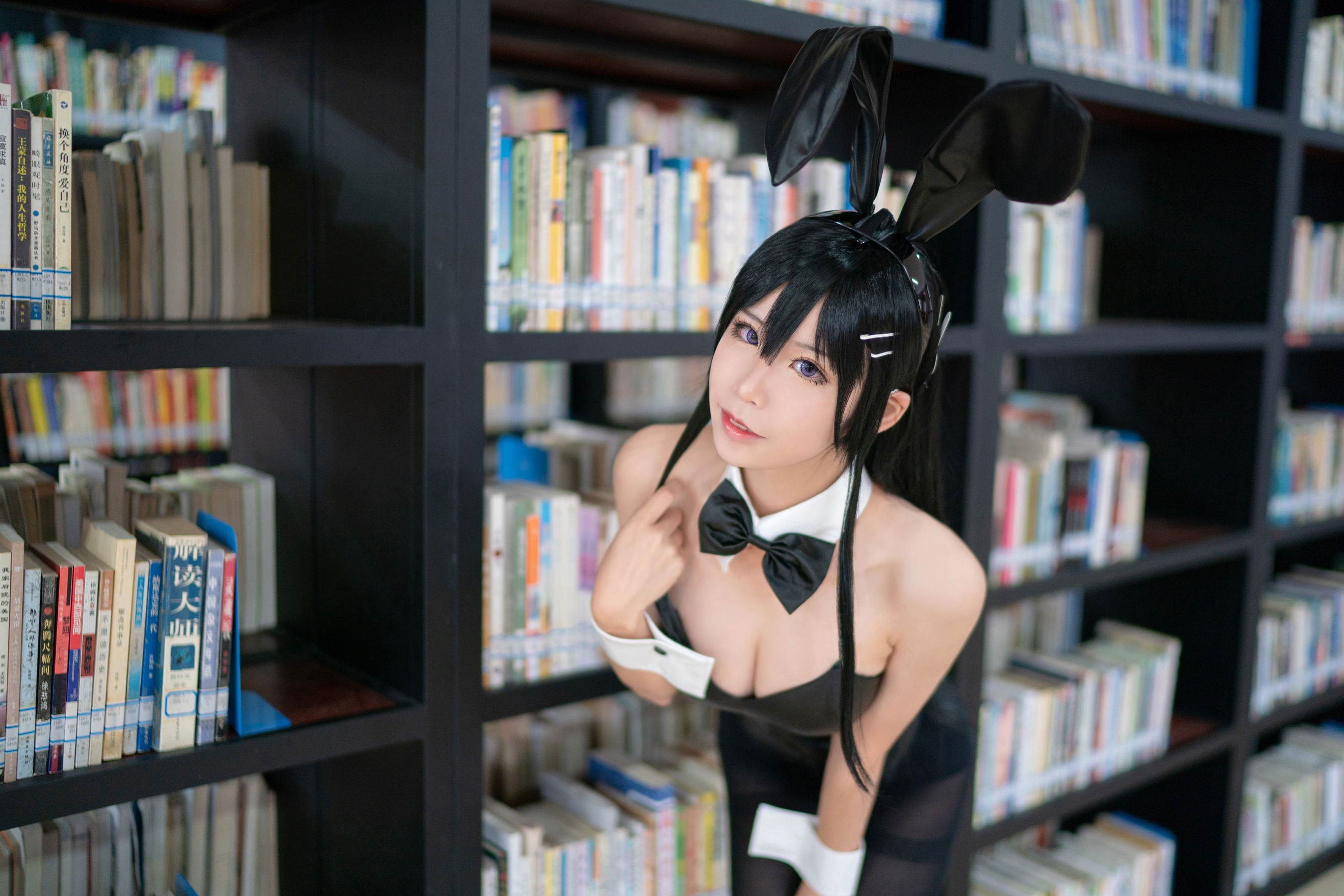 图片[2] - 爱老师_PhD - 兔女郎学姐 [8P] - 机器猫次元 - 机器猫次元
