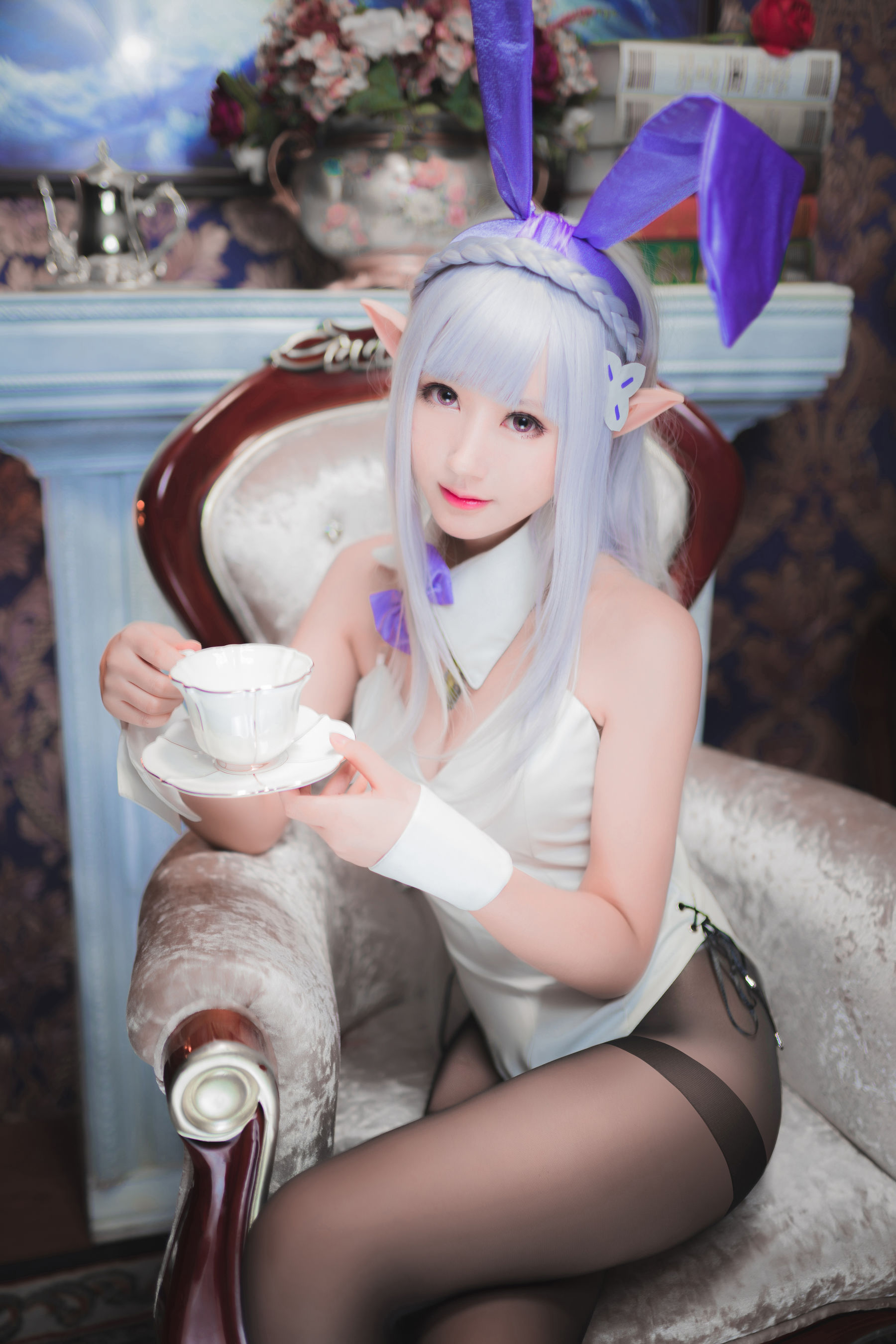 图片[6] - 沫小舞 - 艾米莉亚兔女郎 [18P] - 机器猫次元 - 机器猫次元