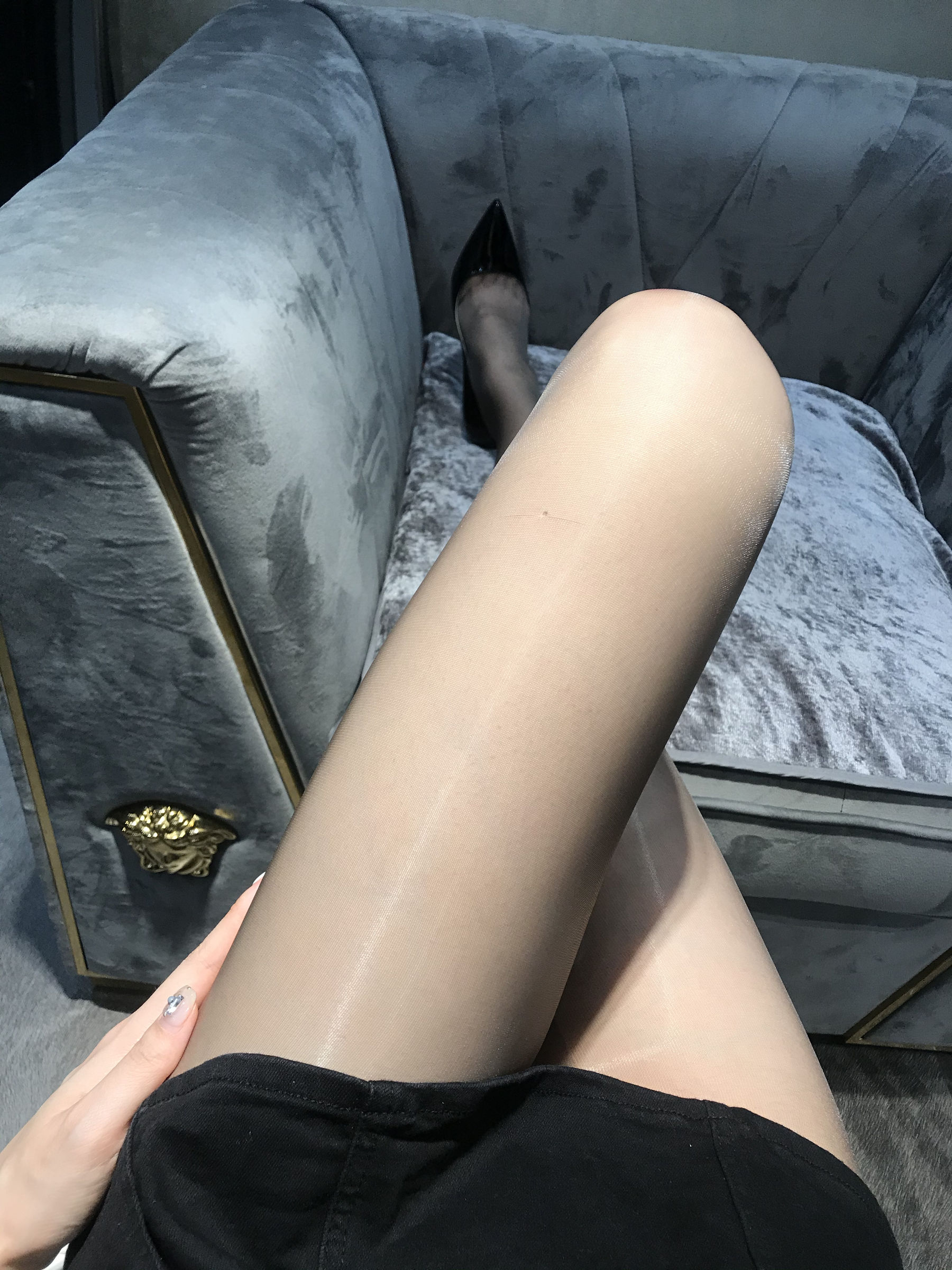 图片[2] - 麋鹿_Monroe 2020.06.02 灰亮丝 [7P] - 机器猫次元 - 机器猫次元