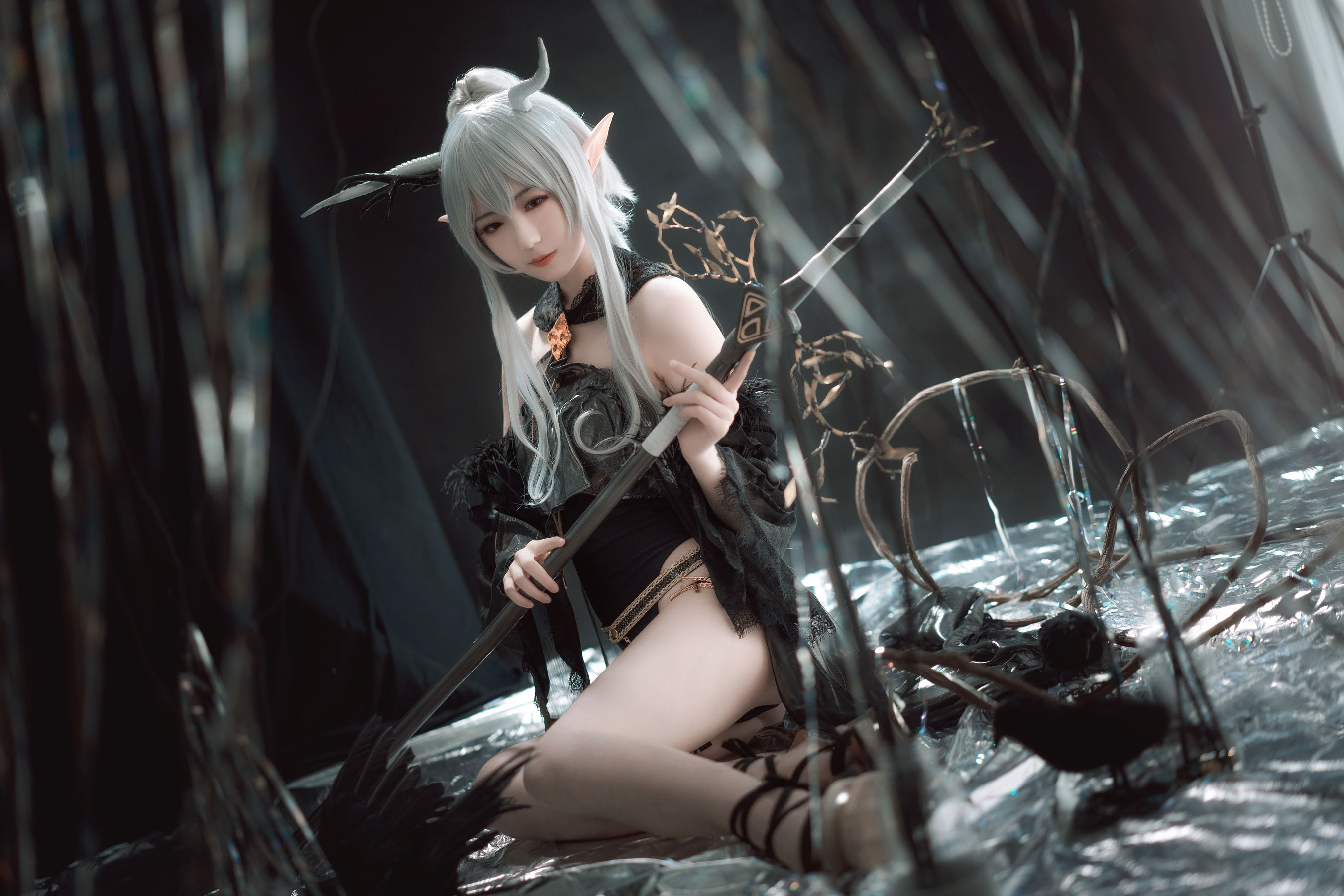 图片[3] - 弥音音ww 明日方舟 闪灵 [16P] - 机器猫次元 - 机器猫次元