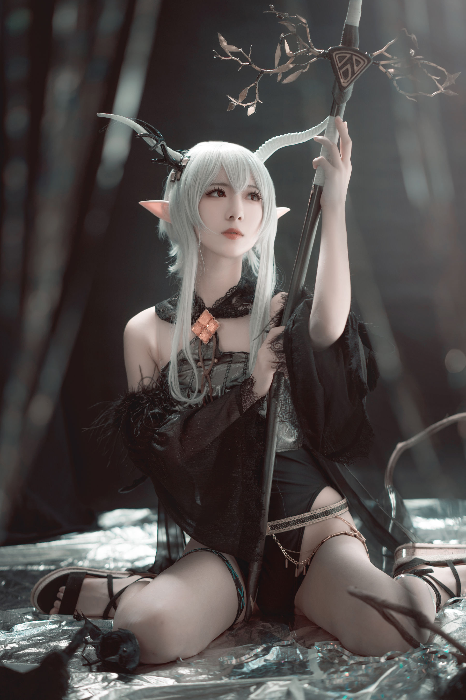 图片[8] - 弥音音ww 明日方舟 闪灵 [16P] - 机器猫次元 - 机器猫次元