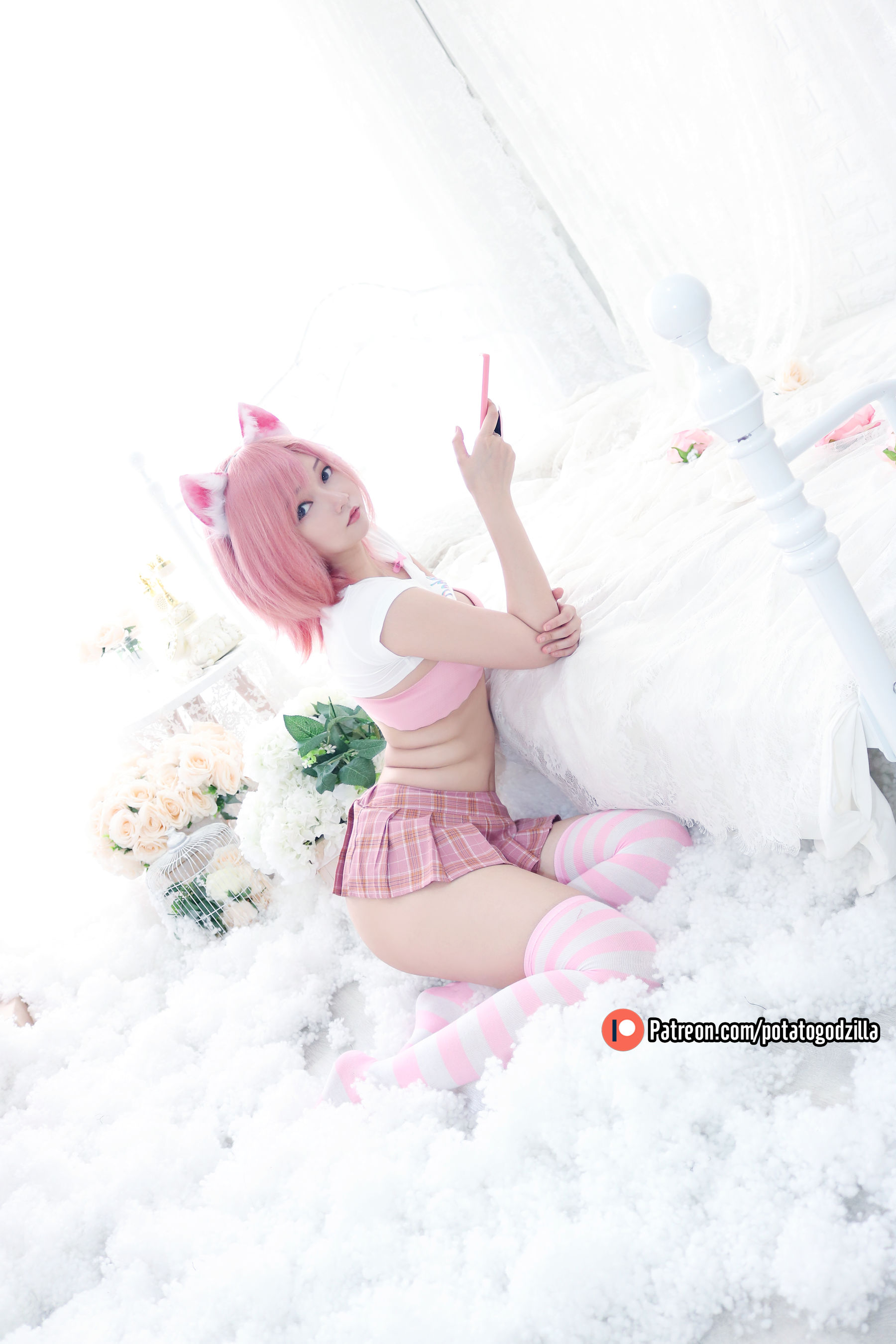 图片[5] - Potato Godzilla - Pink Casual [36P] - 机器猫次元 - 机器猫次元