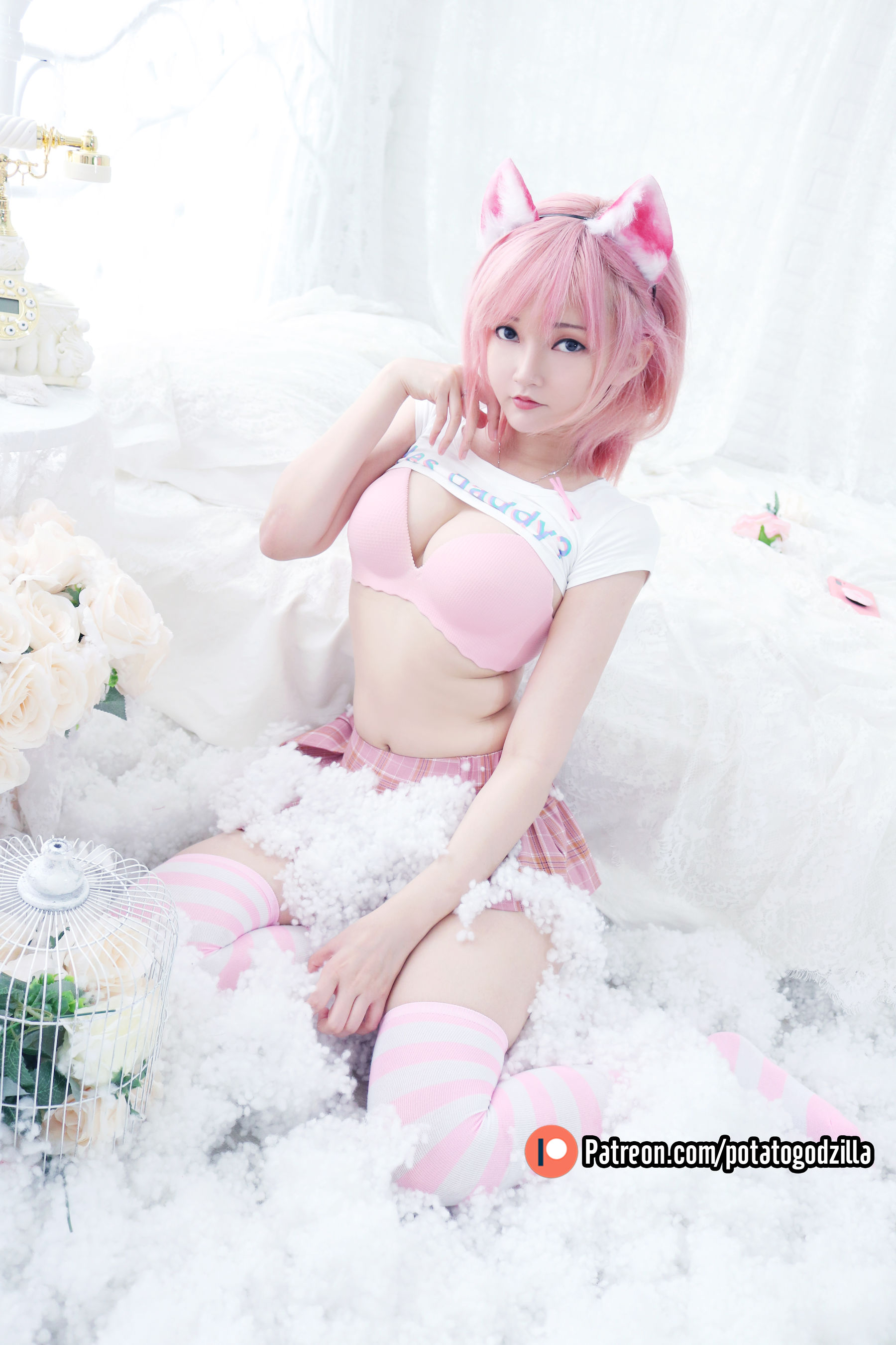 图片[6] - Potato Godzilla - Pink Casual [36P] - 机器猫次元 - 机器猫次元