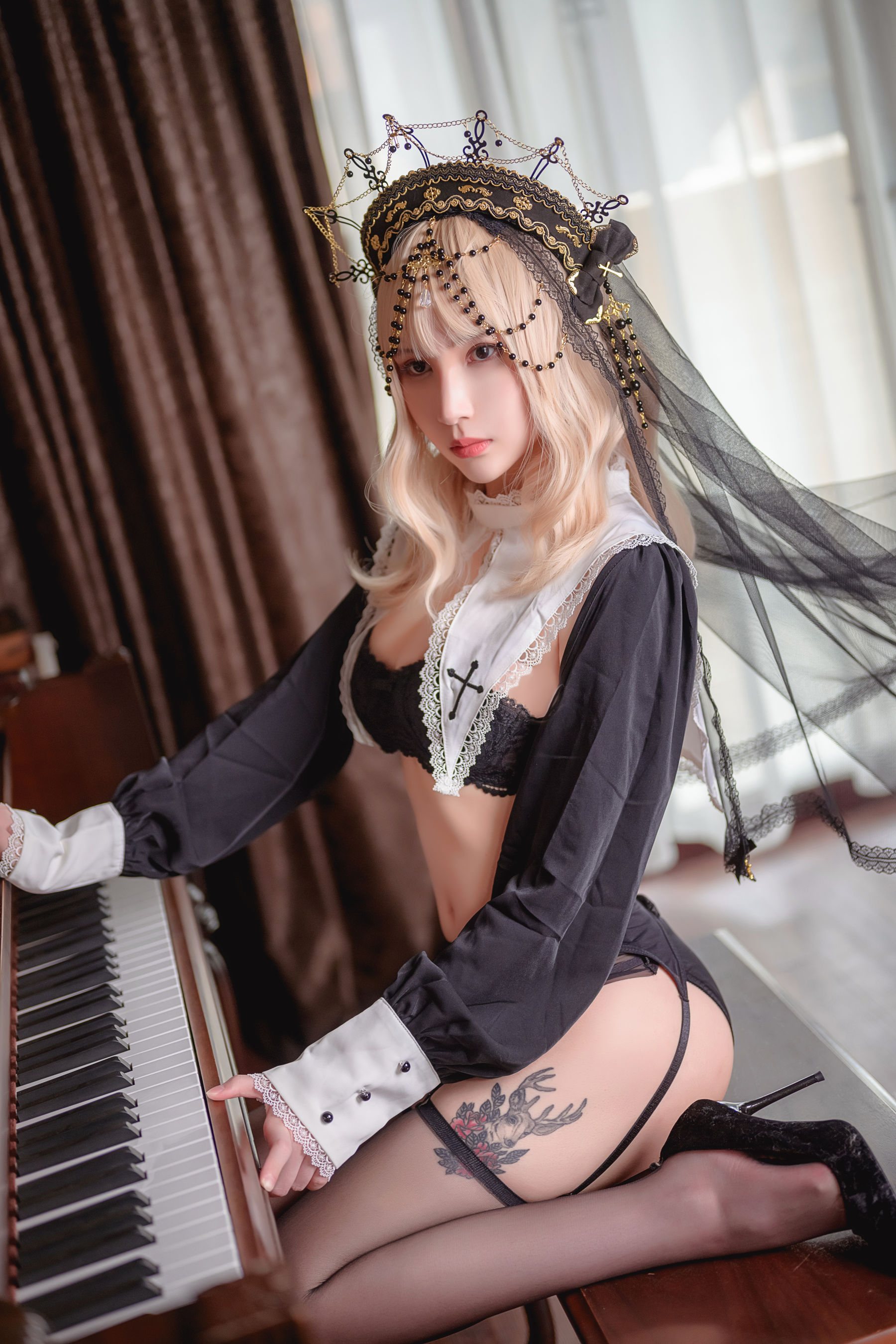图片[1] - vams子 - 修女 [37P] - 机器猫次元 - 机器猫次元