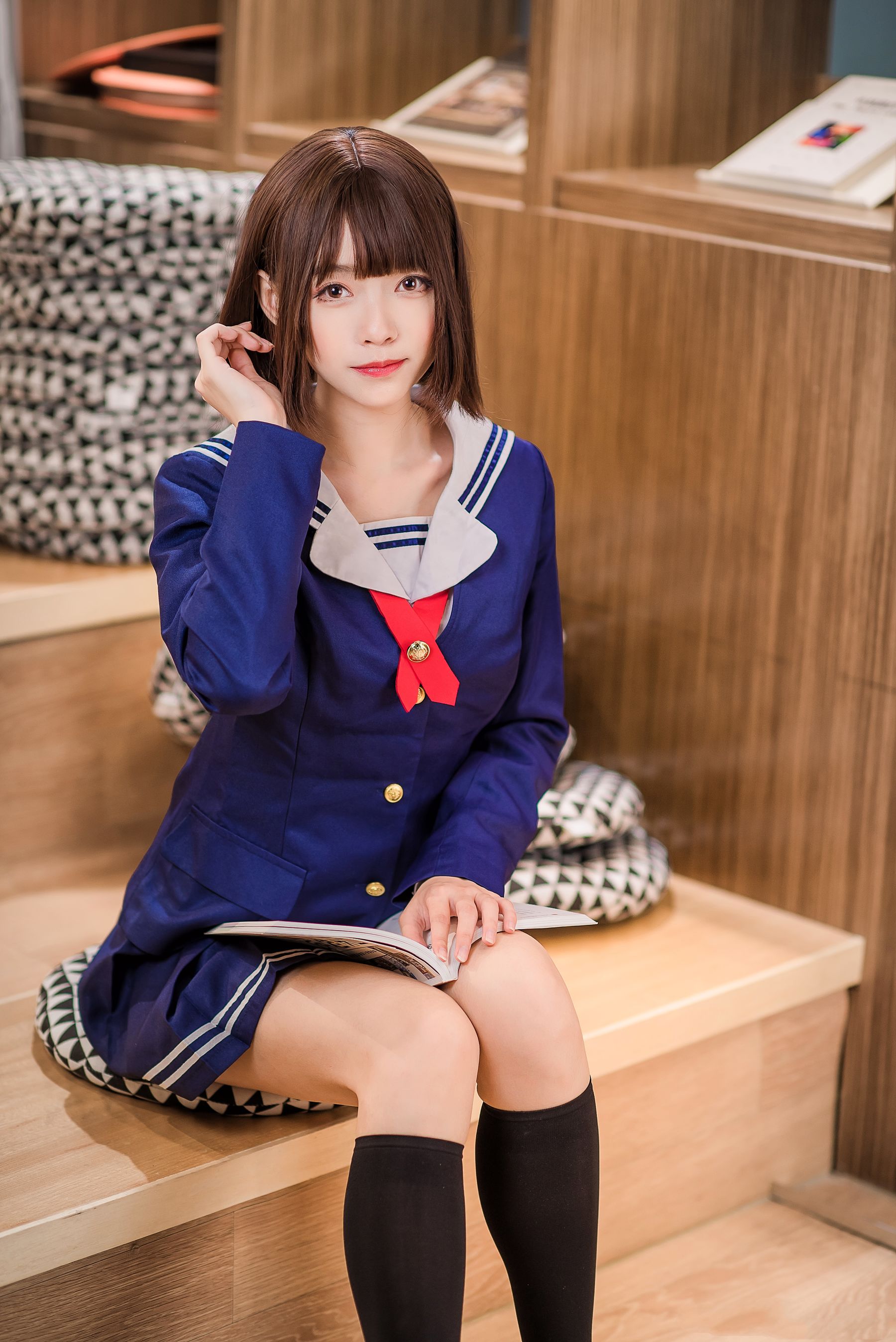 图片[6] - 大大卷卷小卷 - 加藤惠校服 [19P] - 机器猫次元 - 机器猫次元