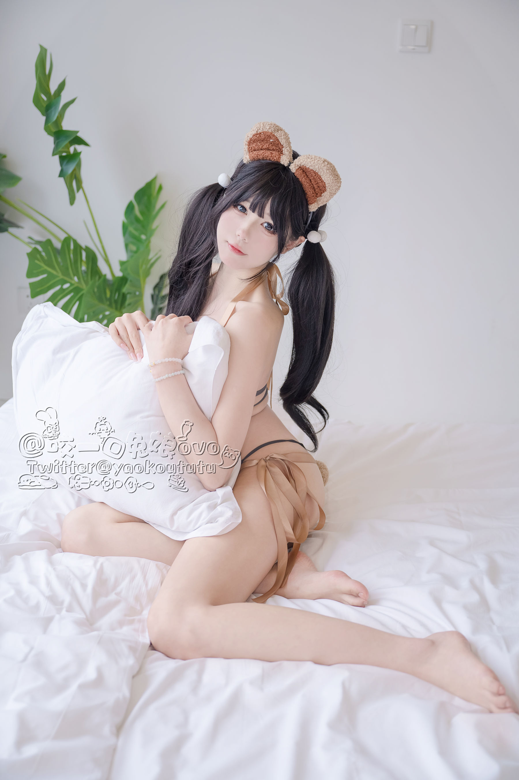 图片[3] - 咬一口兔娘 - 小熊睡衣 [60P] - 机器猫次元 - 机器猫次元