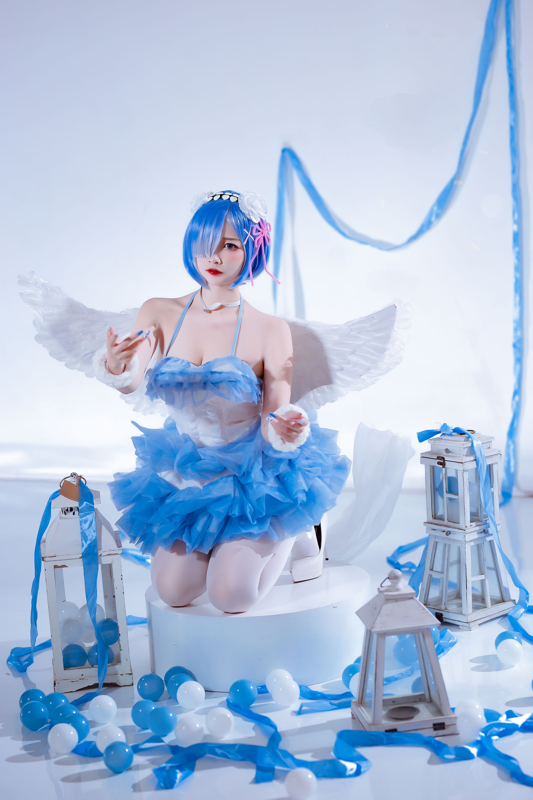 图片[5] - 二佐Nisa - 蕾姆天使 [15P] - 机器猫次元 - 机器猫次元