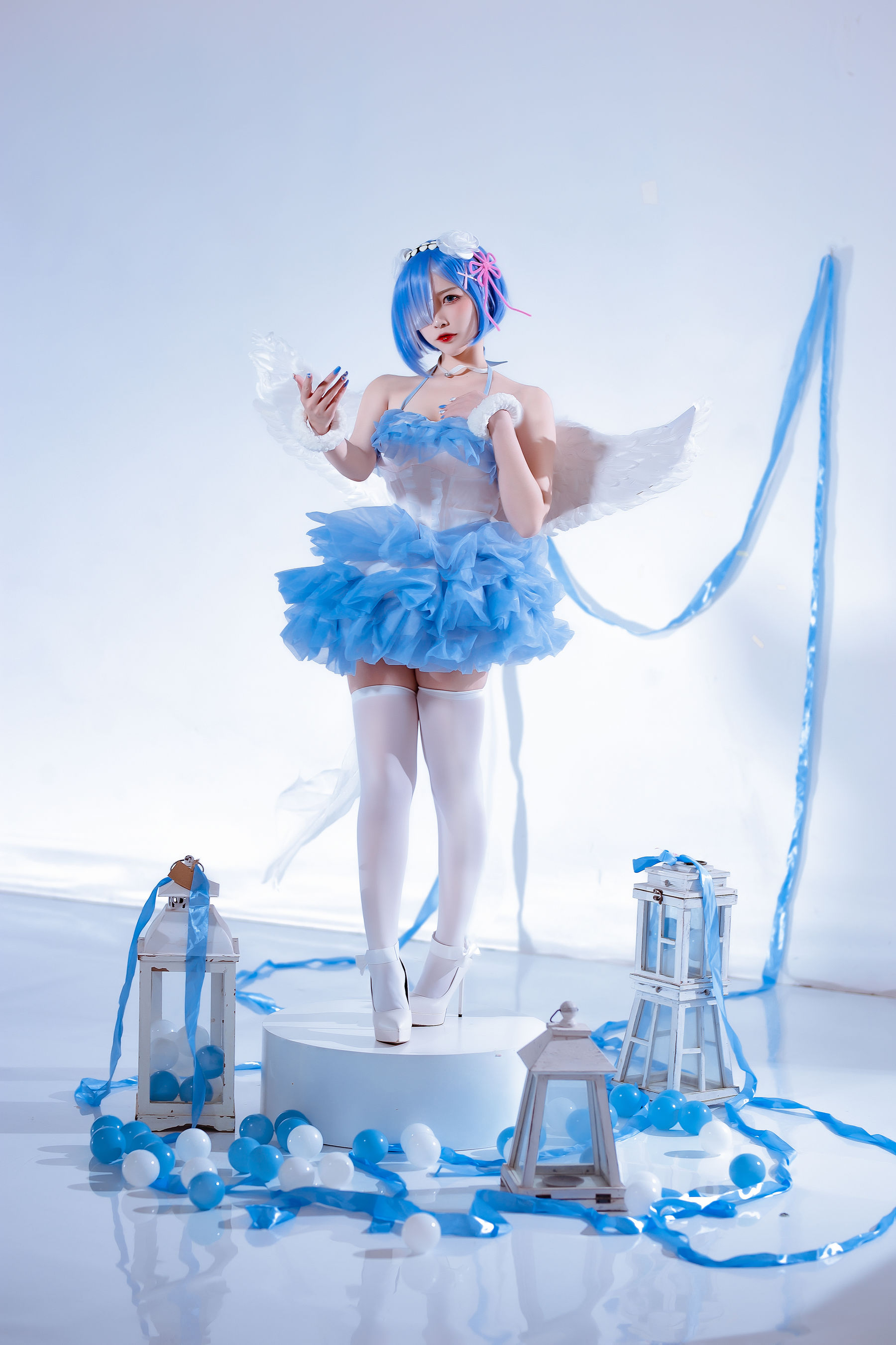 图片[3] - 二佐Nisa - 蕾姆天使 [15P] - 机器猫次元 - 机器猫次元