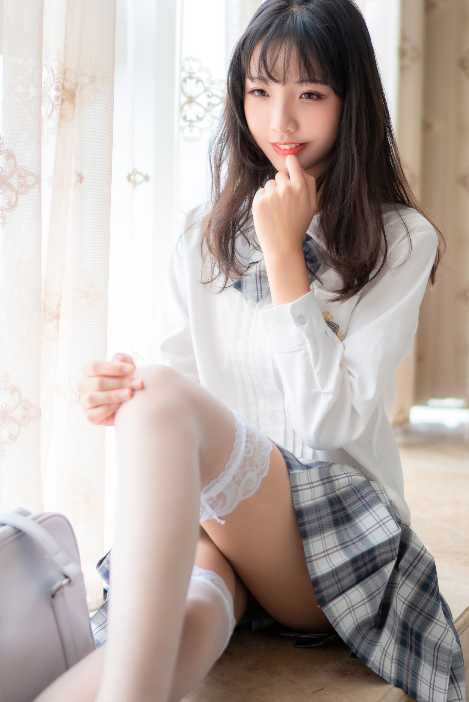 图片[2] - 清纯妹子西瓜 - JK格子裙 [23P] - 机器猫次元 - 机器猫次元