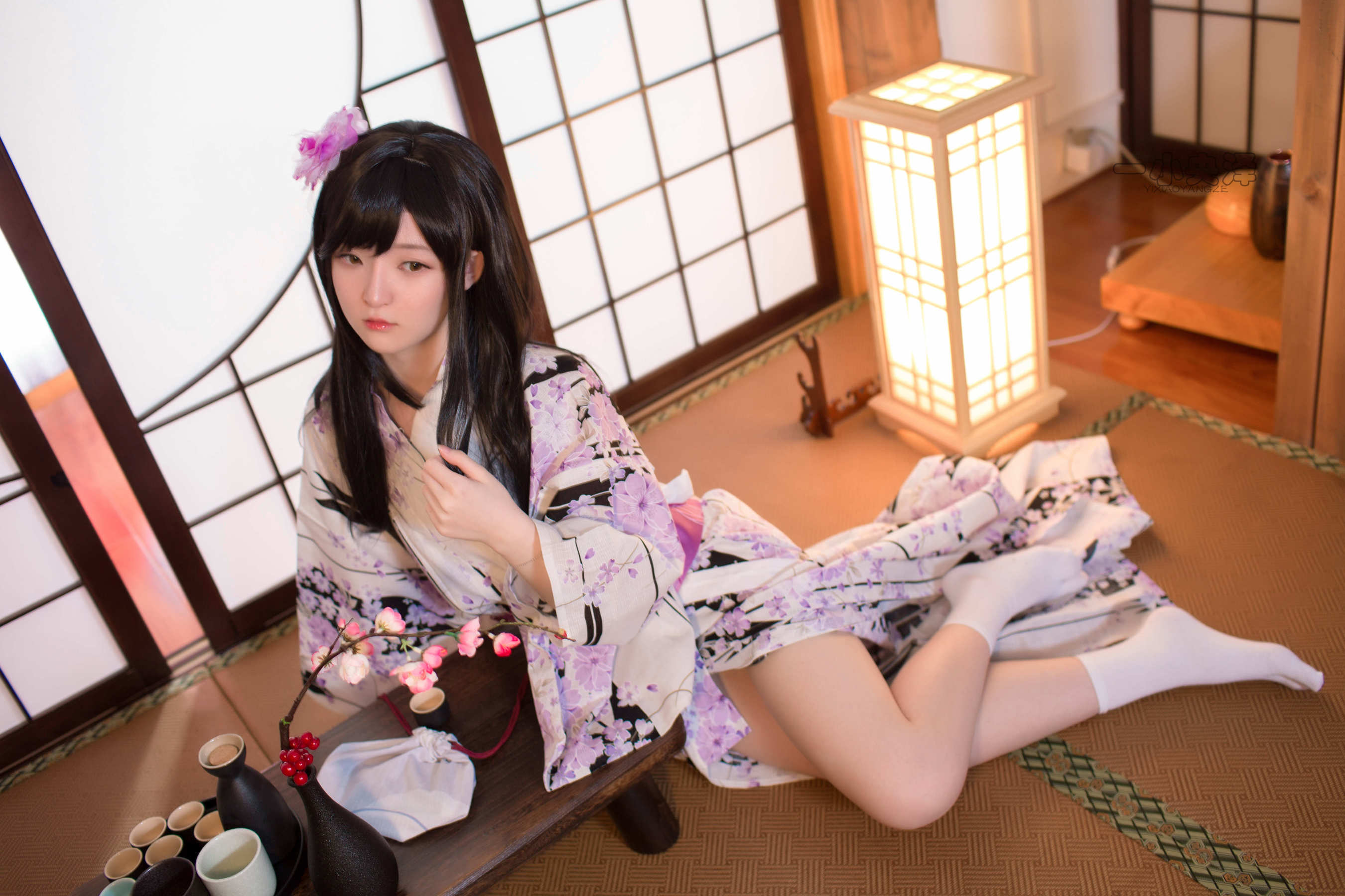 图片[3] - 一小央泽 - 和服短袜 [41P] - 机器猫次元 - 机器猫次元