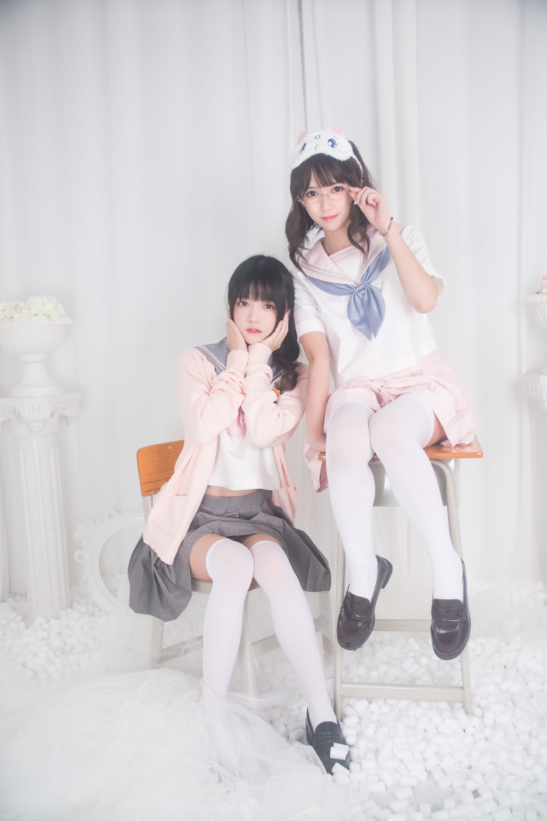 图片[4] - 桜桃喵&鳗鱼霏子《百合》》 [20P] - 机器猫次元 - 机器猫次元
