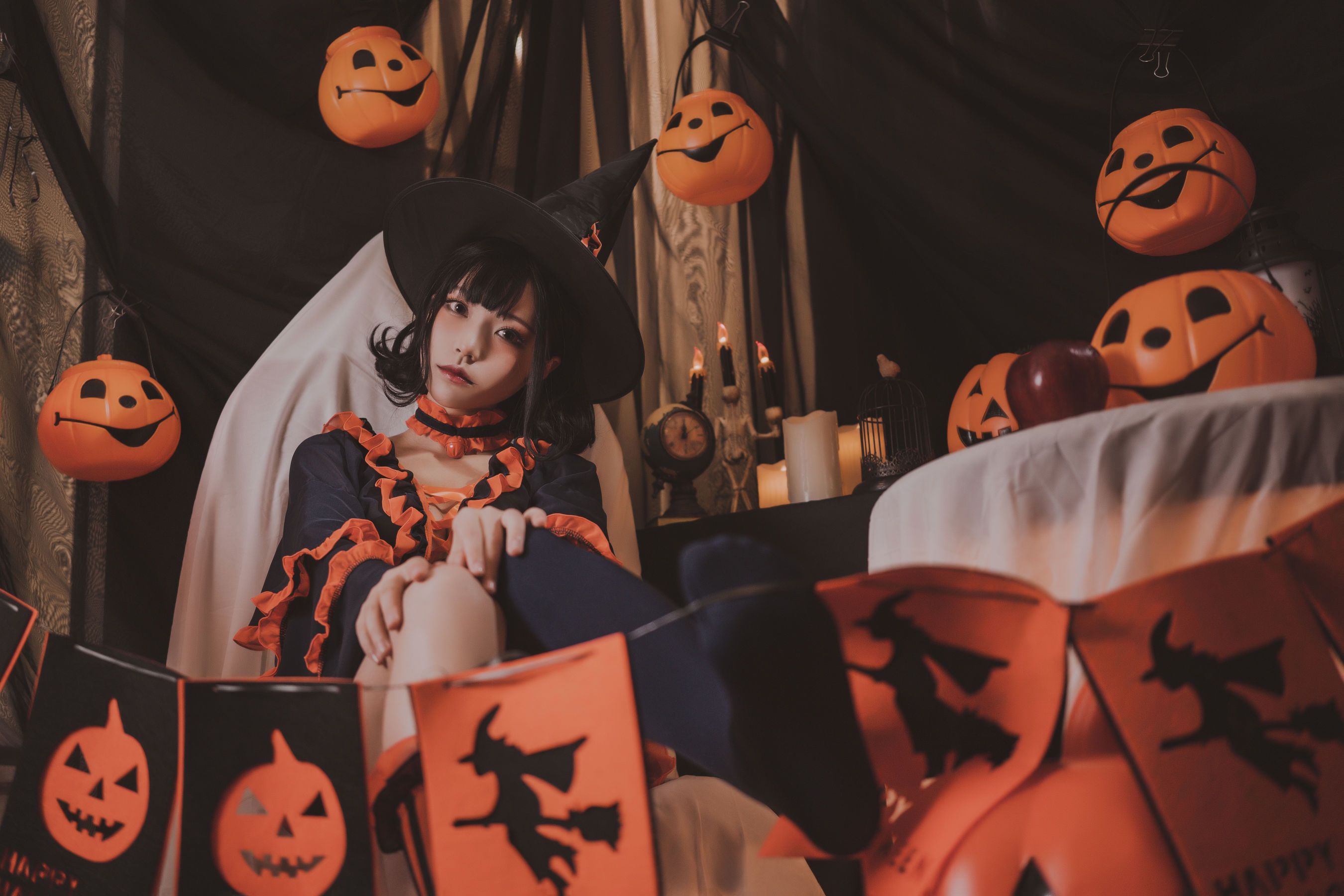 图片[3] - 白易子教主 - 万圣节魔女 [10P] - 机器猫次元 - 机器猫次元