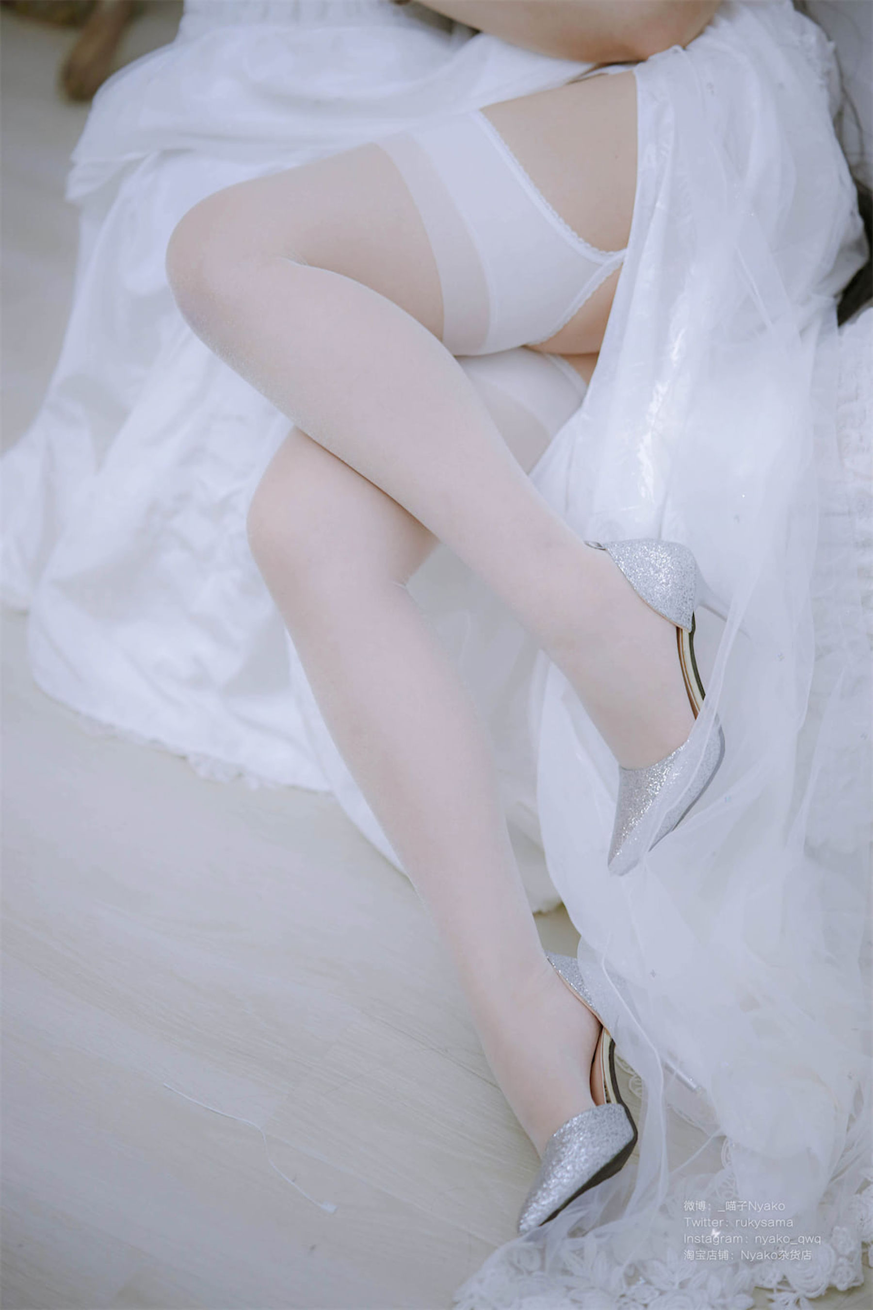 图片[6] - Nyako喵子 - 大凤纯白婚纱 [65P] - 机器猫次元 - 机器猫次元