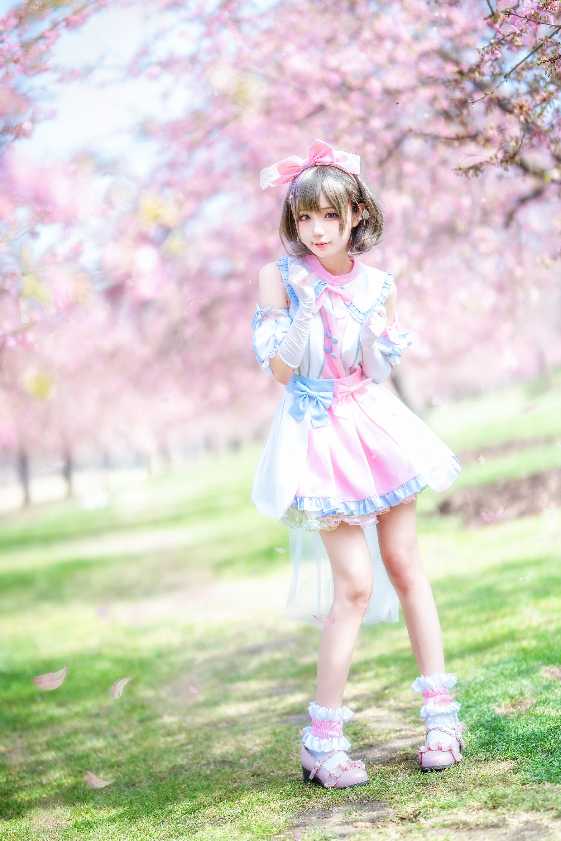 图片[1] - 花柒Hana - 唐可可打歌服 [9P] - 机器猫次元 - 机器猫次元