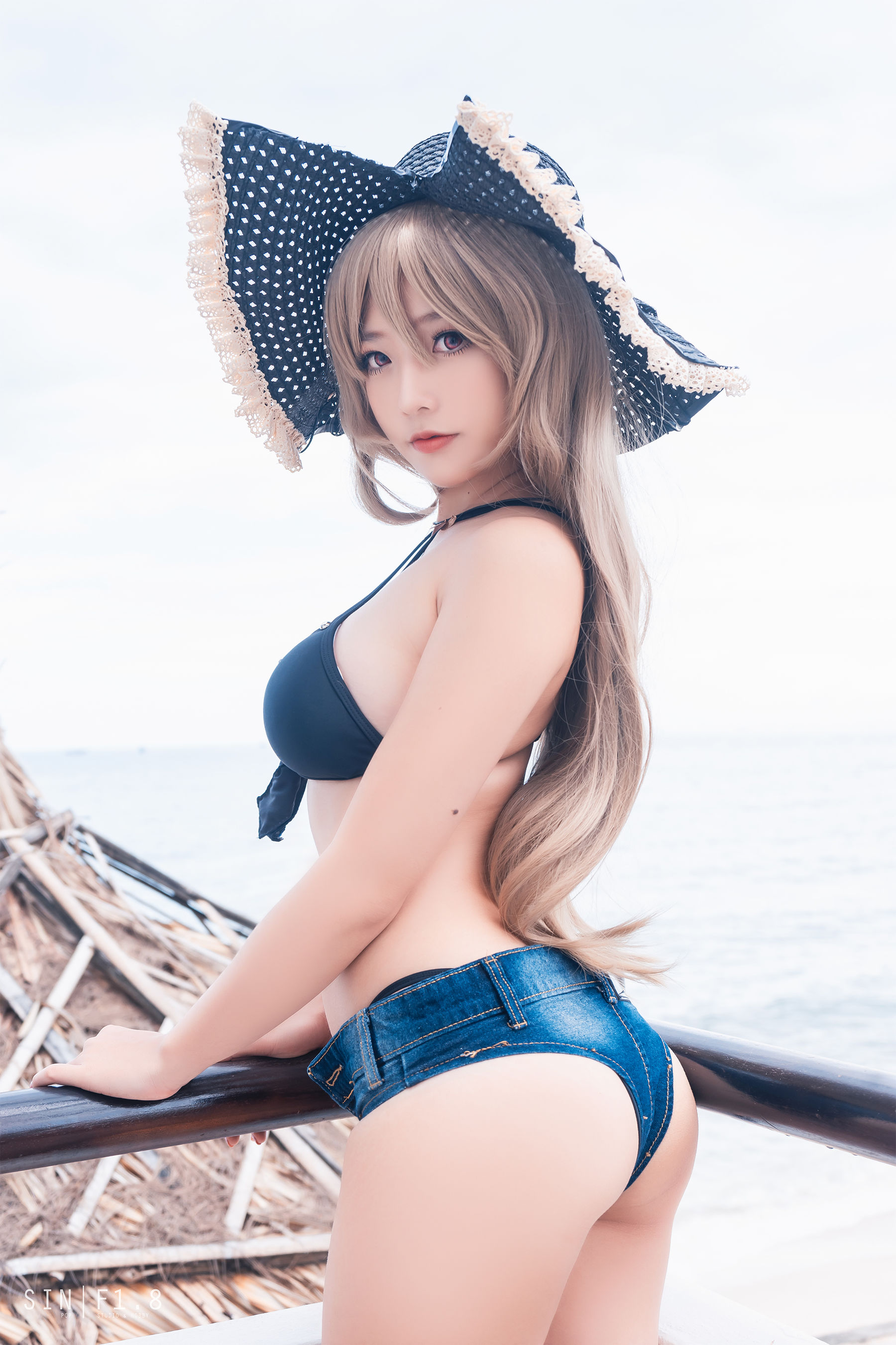 图片[8] - Messie Huang - Jean Bart swimsuit [20P] - 机器猫次元 - 机器猫次元