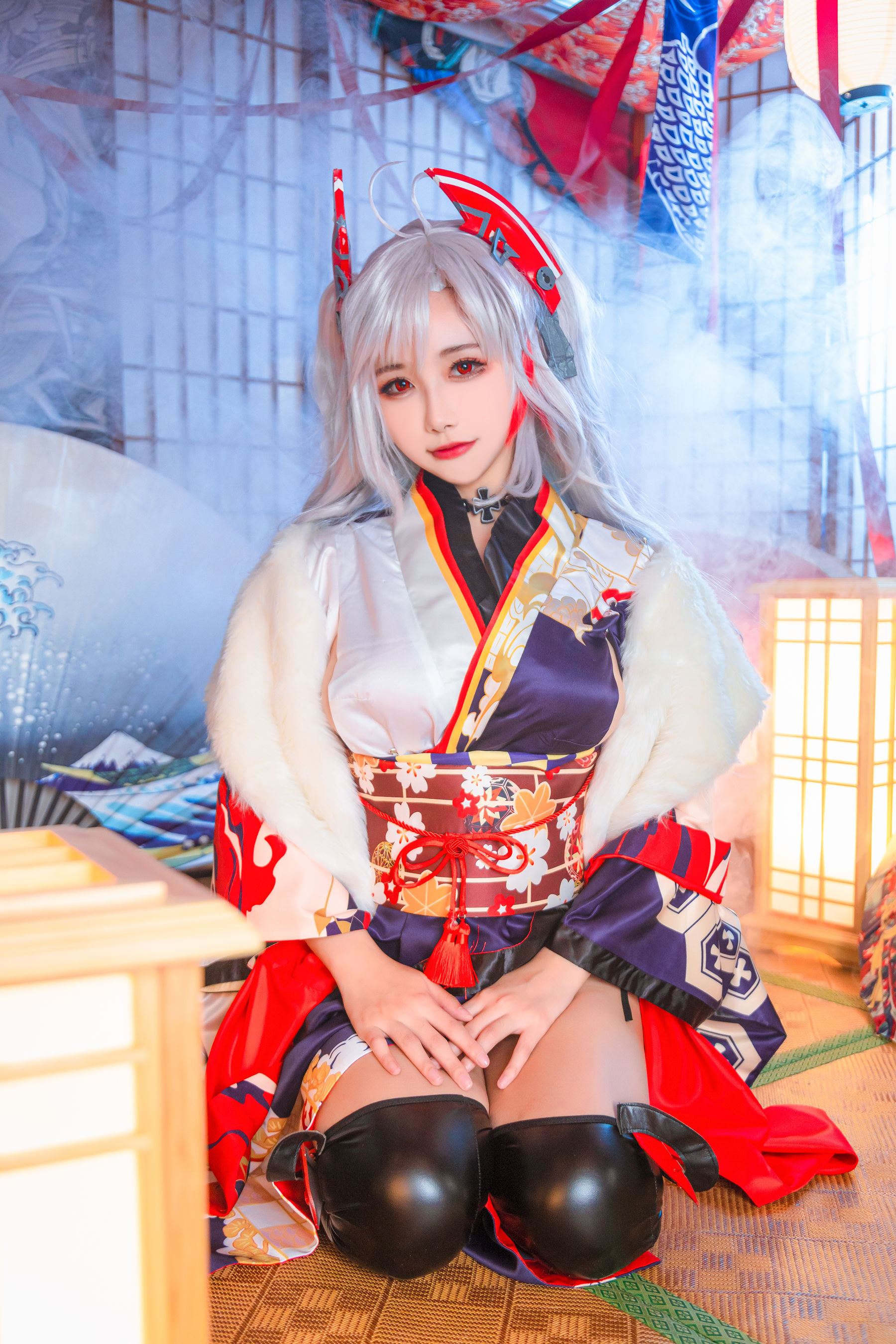 图片[6] - Momoko葵葵 - 欧根之和服 [20P] - 机器猫次元 - 机器猫次元