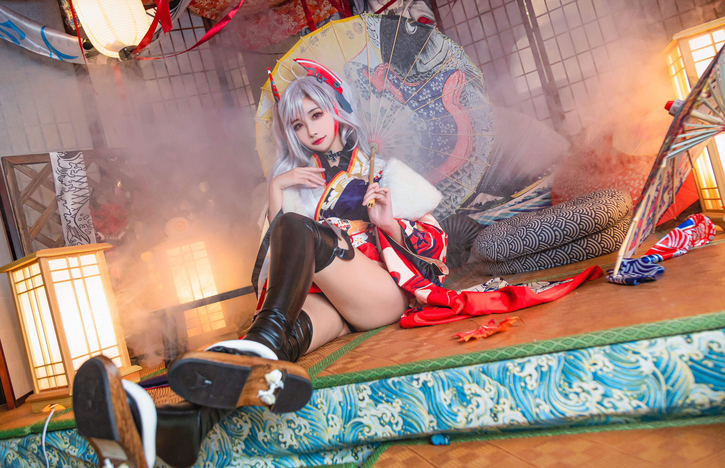 图片[7] - Momoko葵葵 - 欧根之和服 [20P] - 机器猫次元 - 机器猫次元