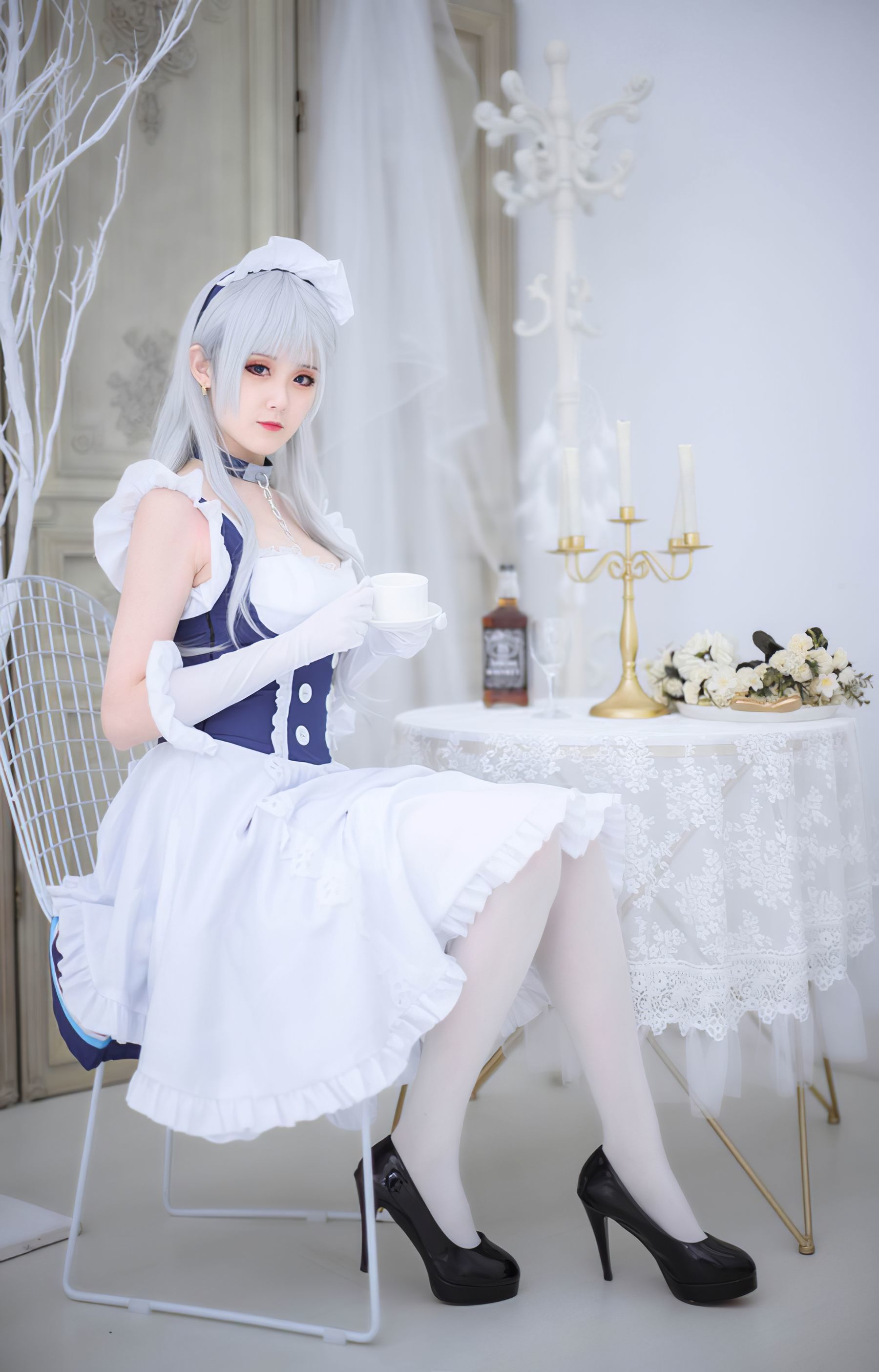 图片[3] - Akisoso秋楚楚 贝尔法斯特女仆 [9P] - 机器猫次元 - 机器猫次元