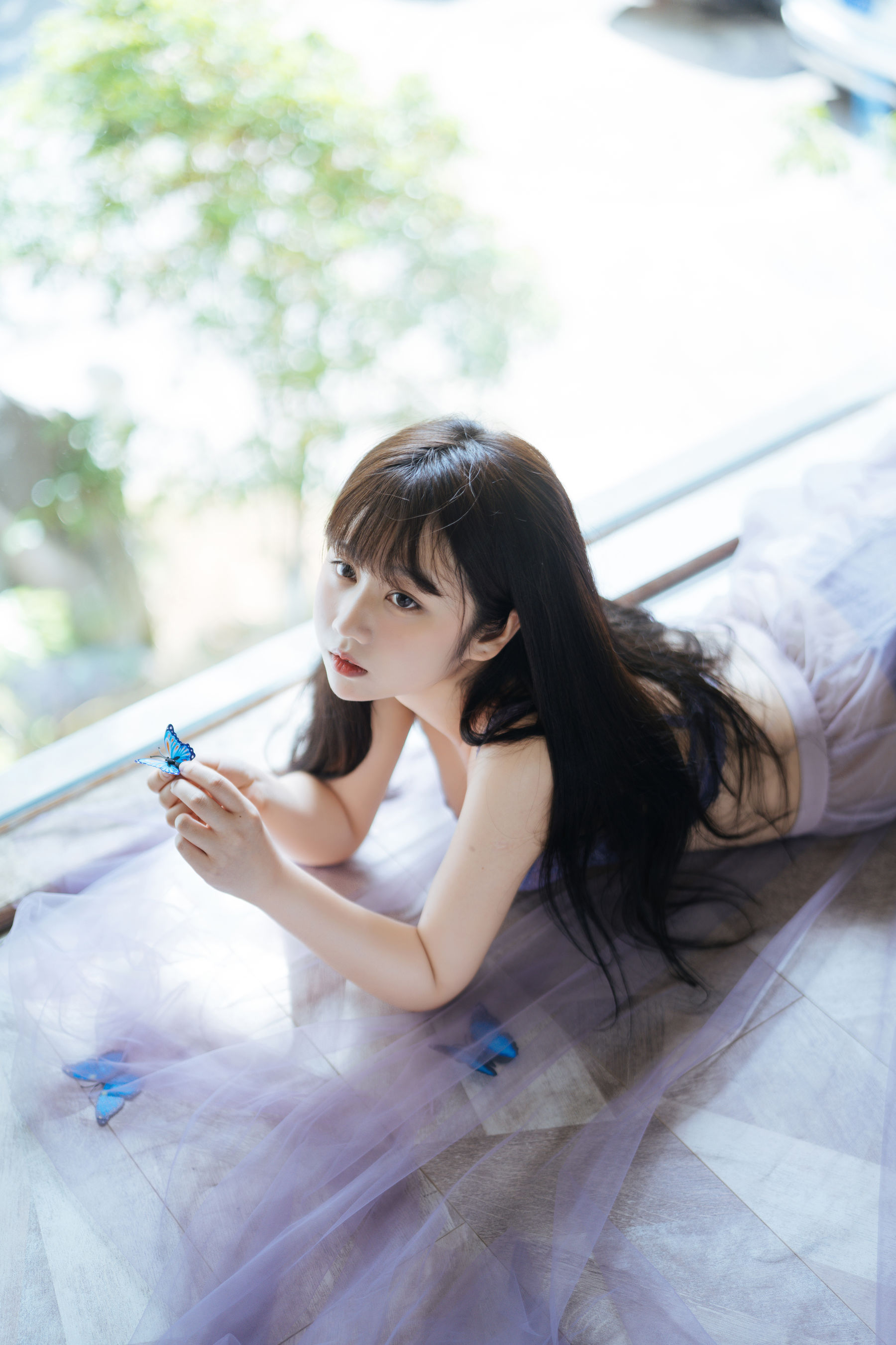 图片[1] - 镜酱 - 静夏之薄纱蕾丝 [58P] - 机器猫次元 - 机器猫次元